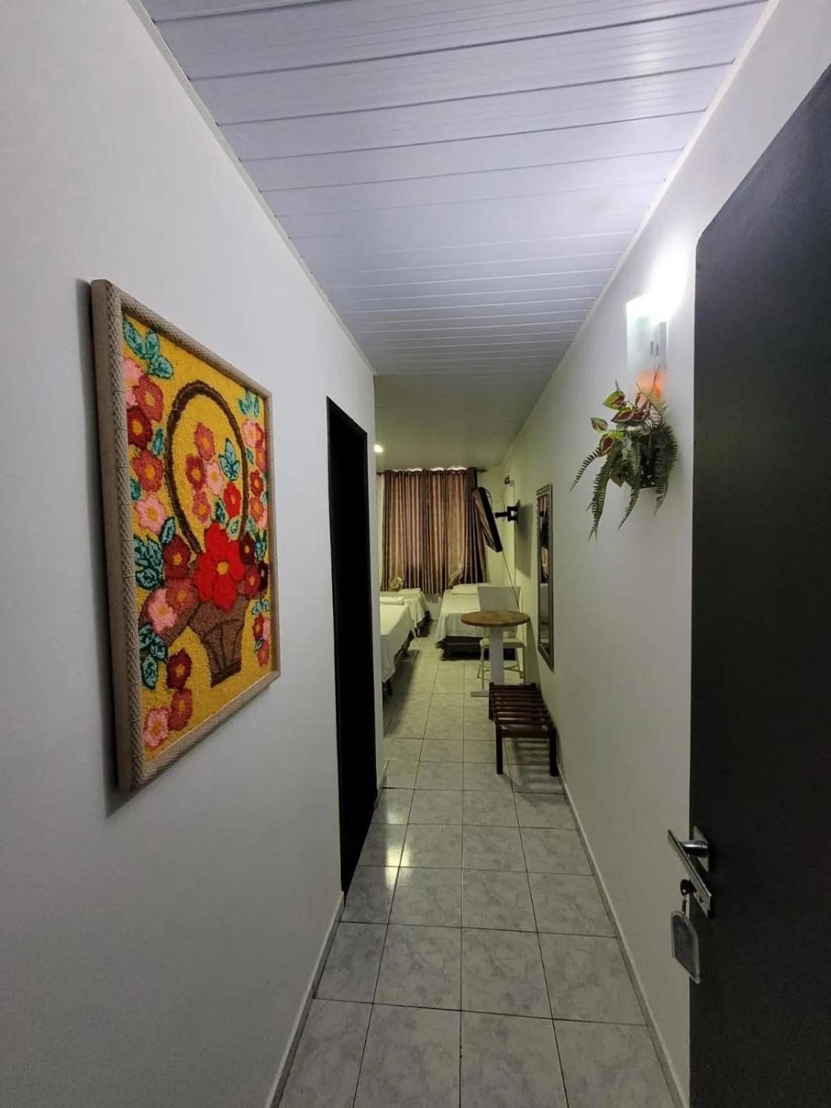 View (from property/room), Bed in Aton Plaza Hotel