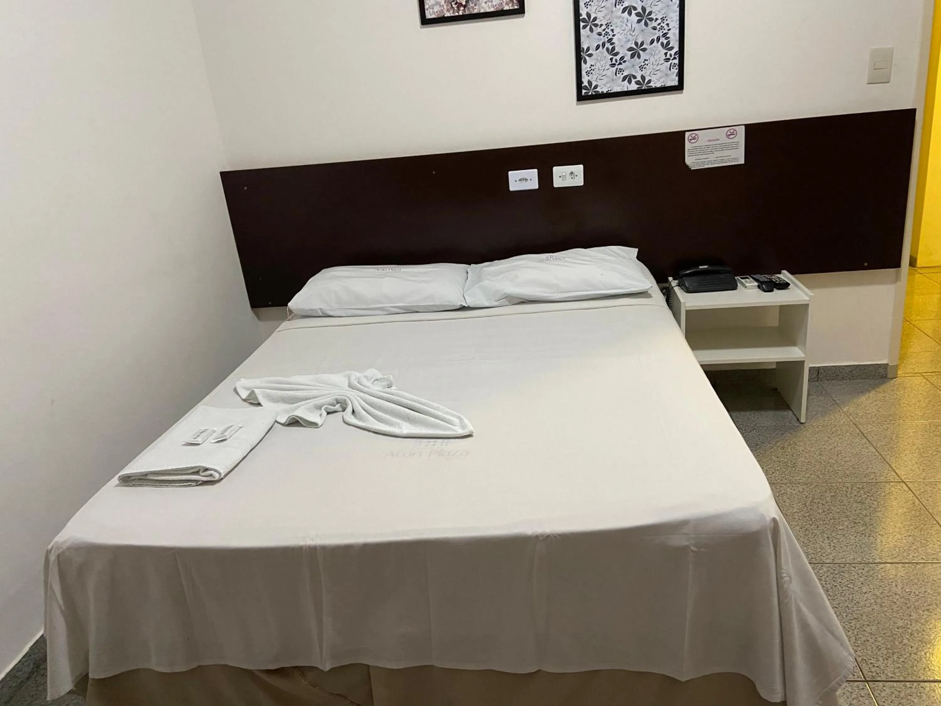 Bed in Aton Plaza Hotel