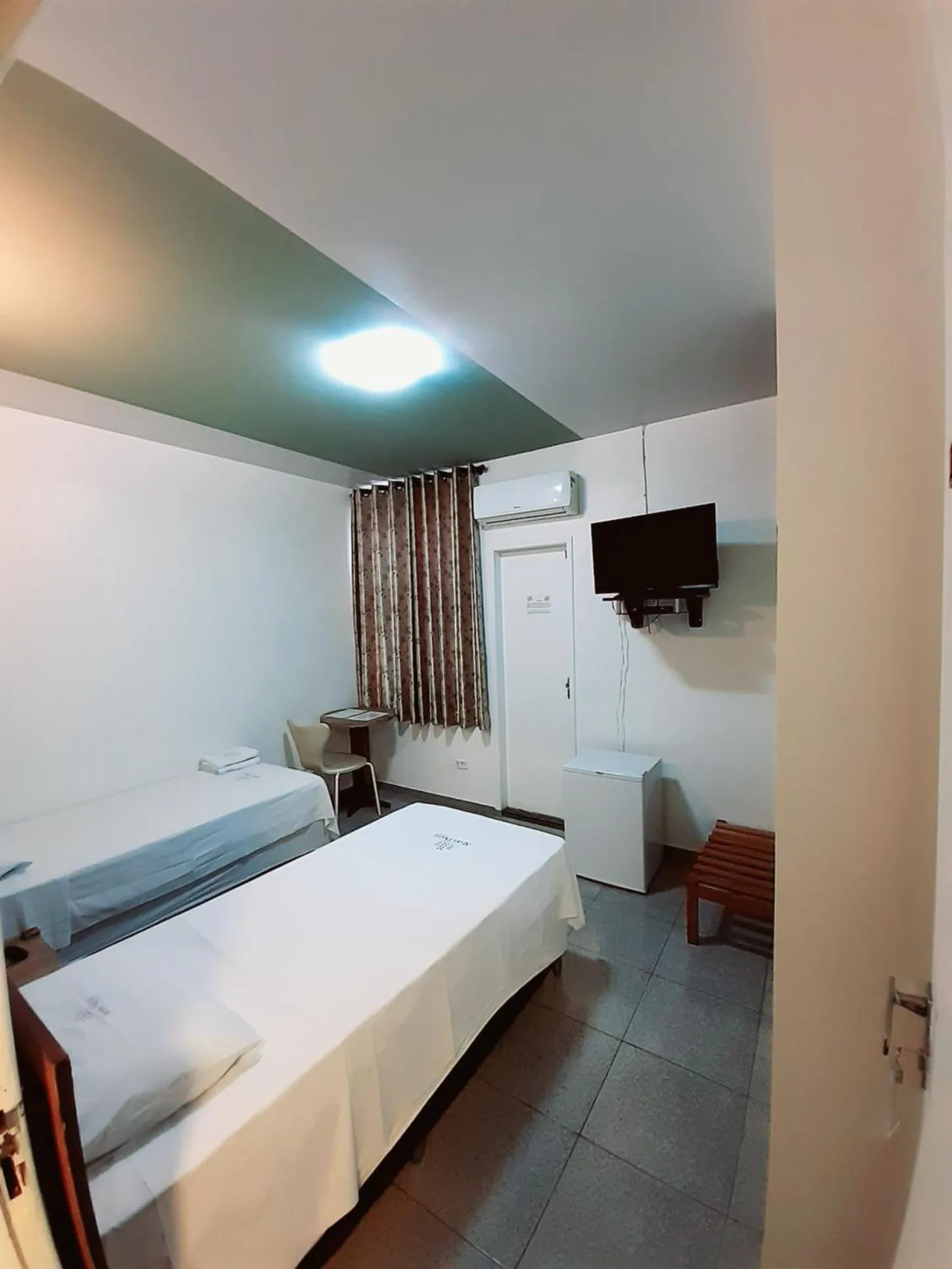 Bed in Aton Plaza Hotel