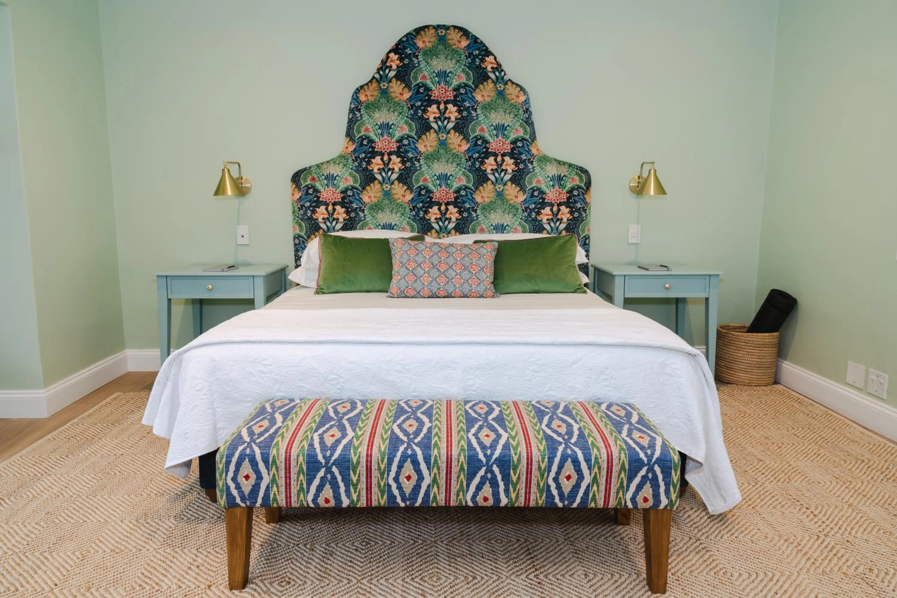 Photo of the whole room, Bed in Last Word Franschhoek