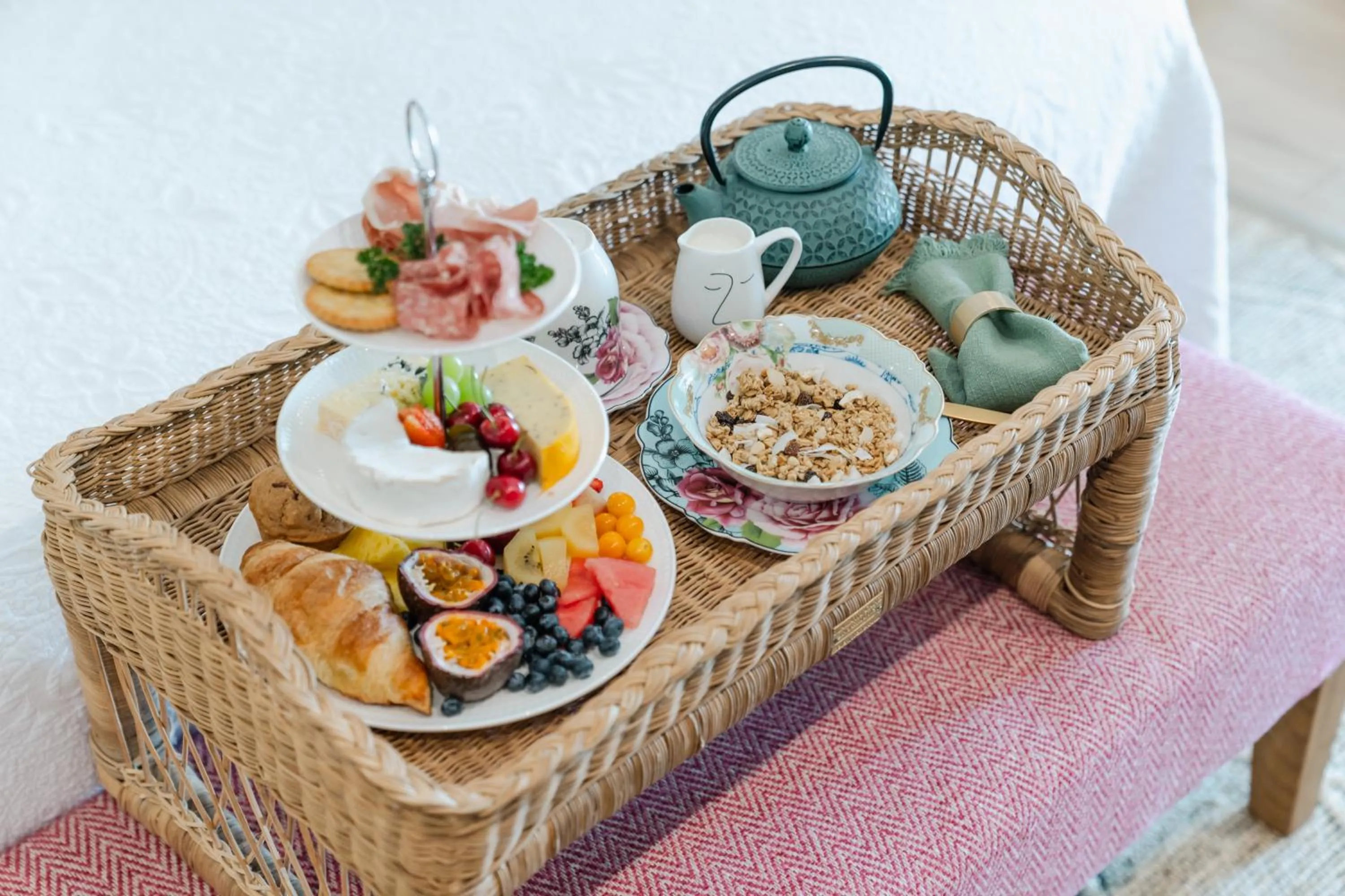 Continental breakfast in Last Word Franschhoek