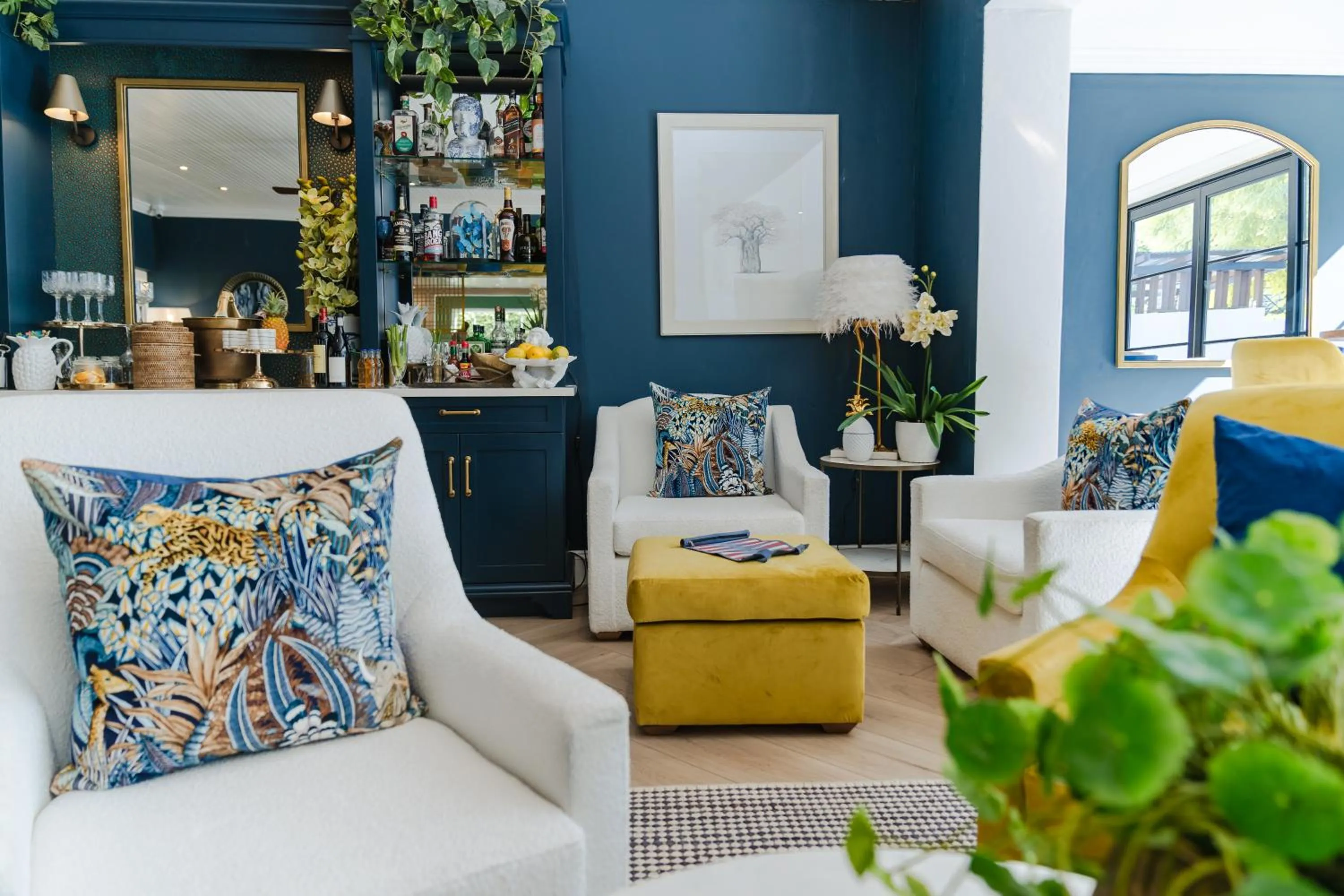 Living room in Last Word Franschhoek