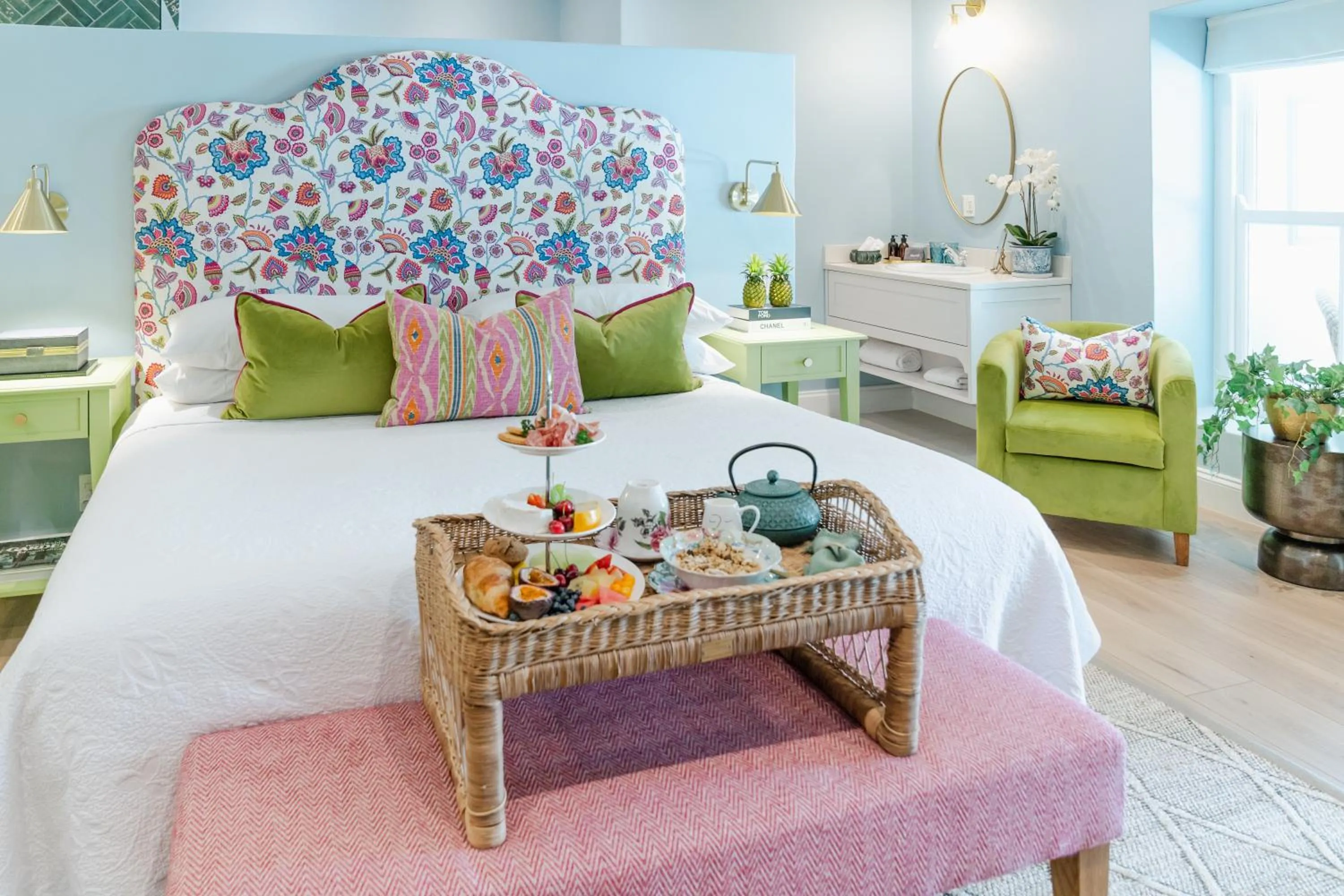 Bed in Last Word Franschhoek