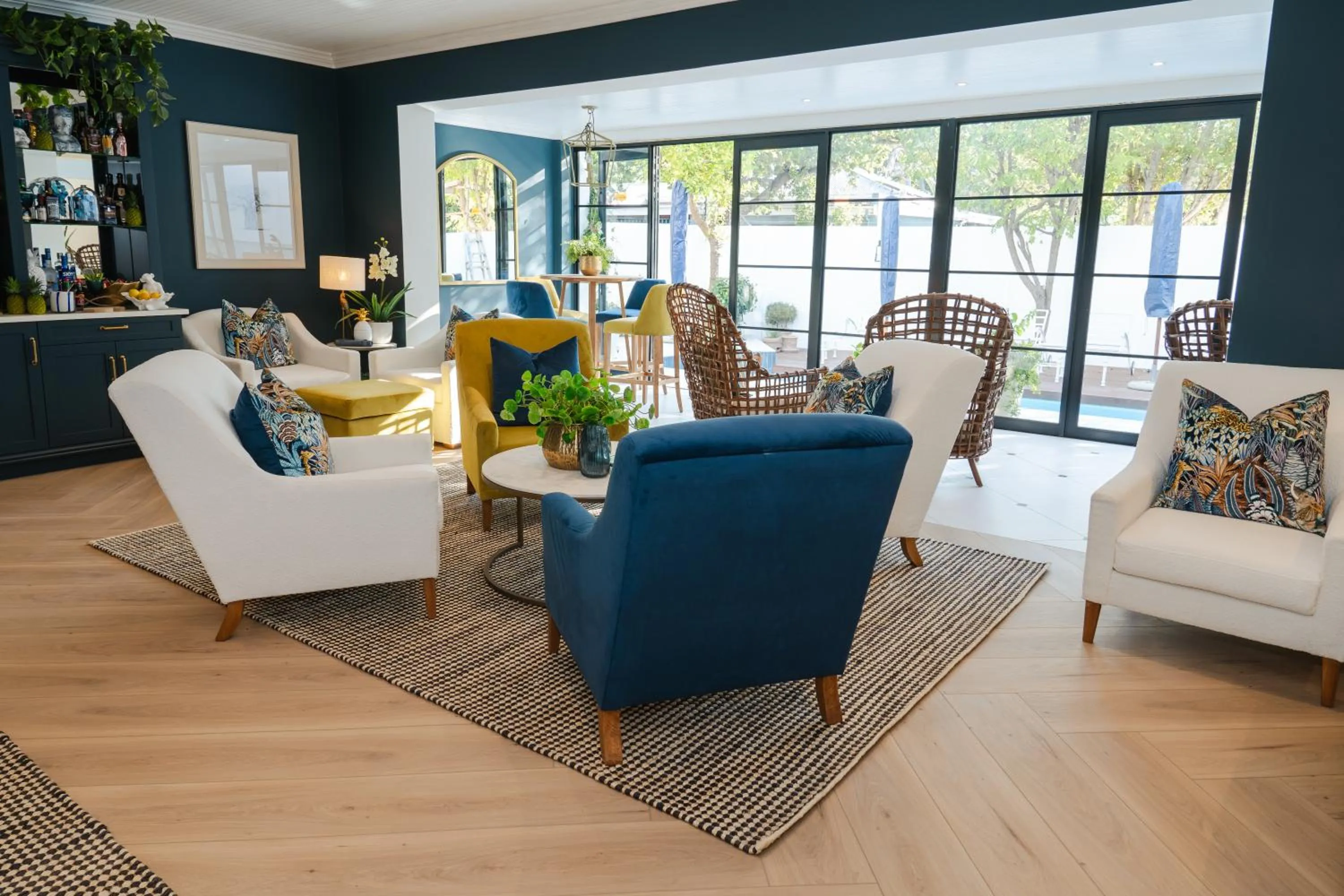 Living room in Last Word Franschhoek