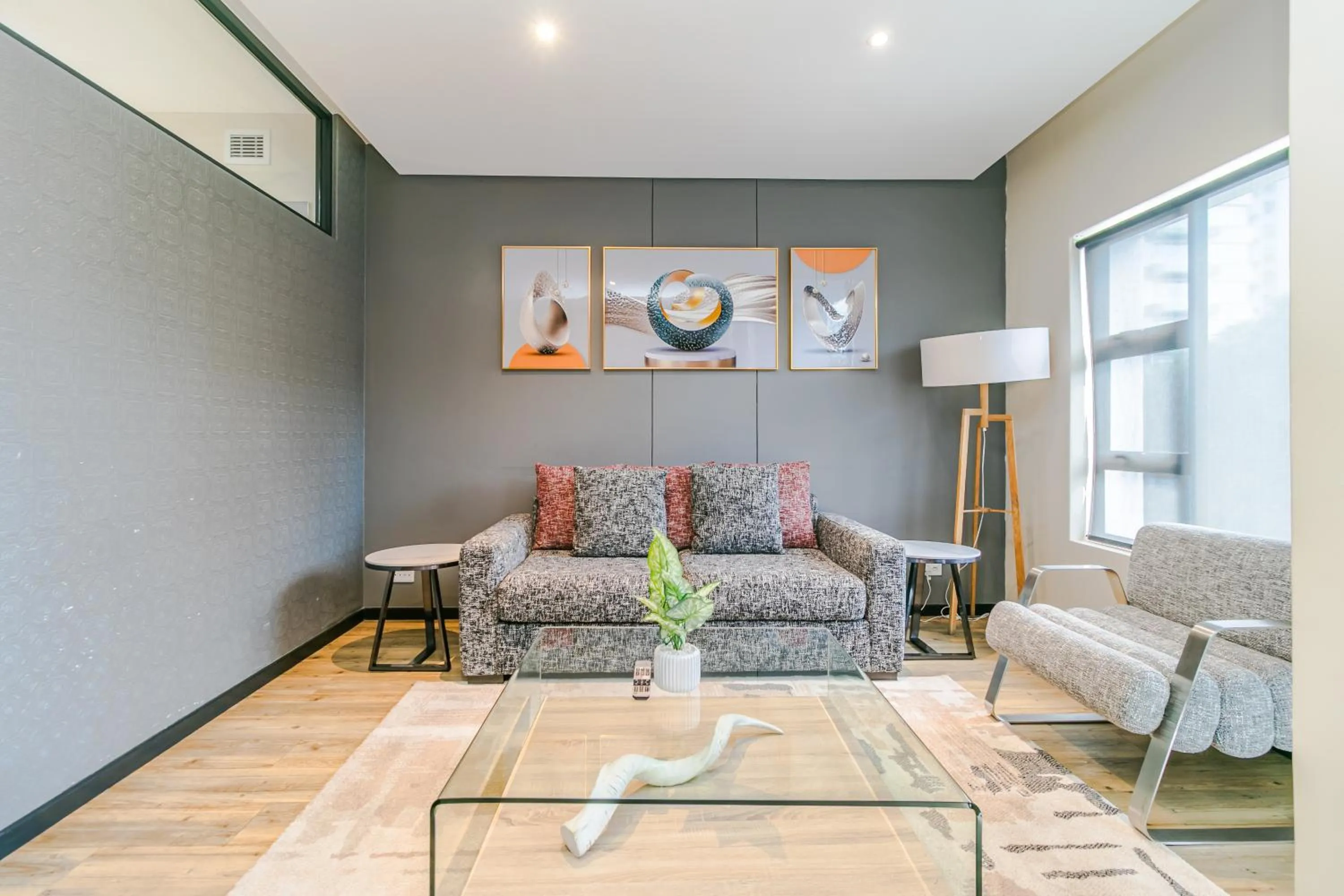 Seating area in Easy Stay - The Vantage Rosebank