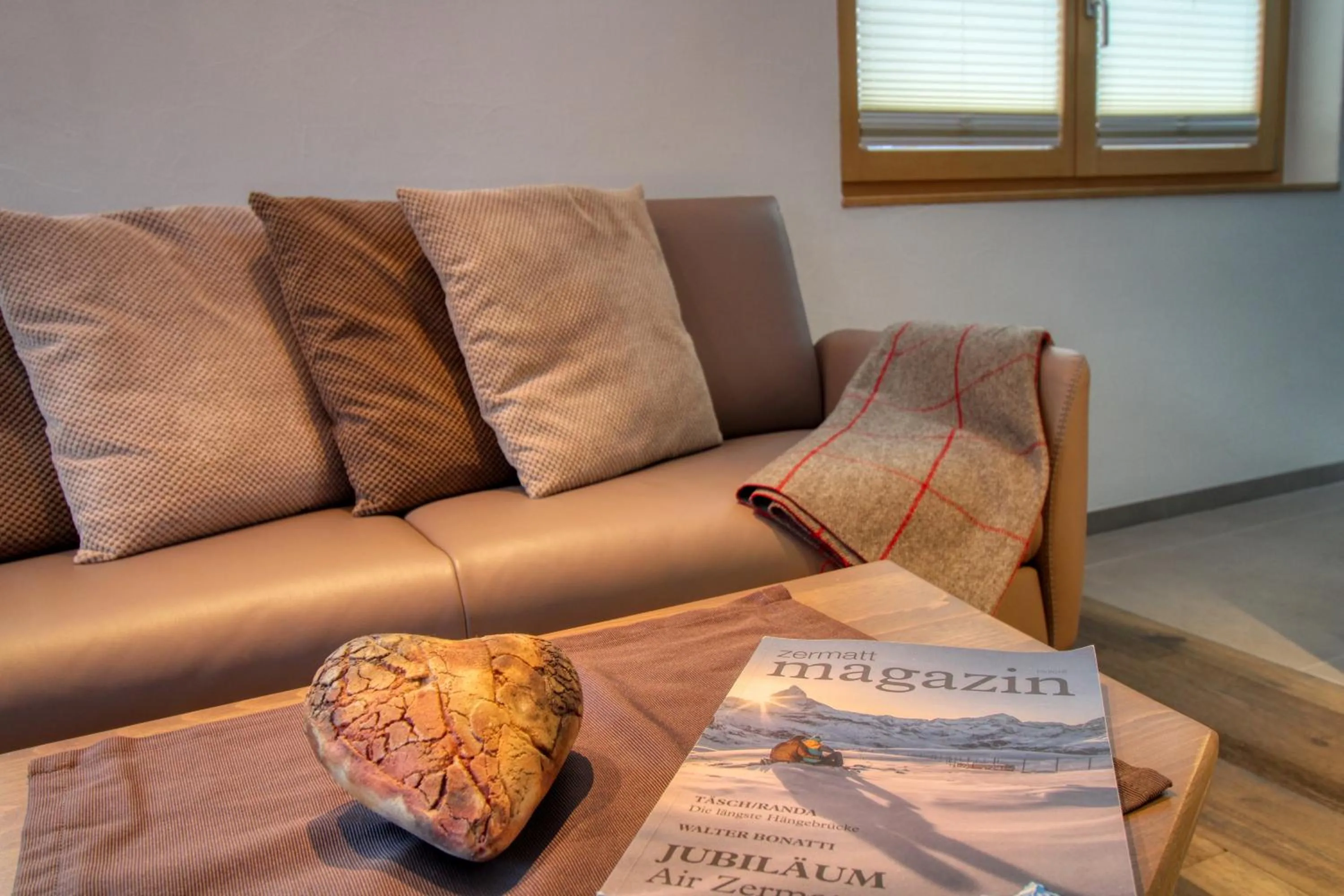 Living room in Chalet Abacus