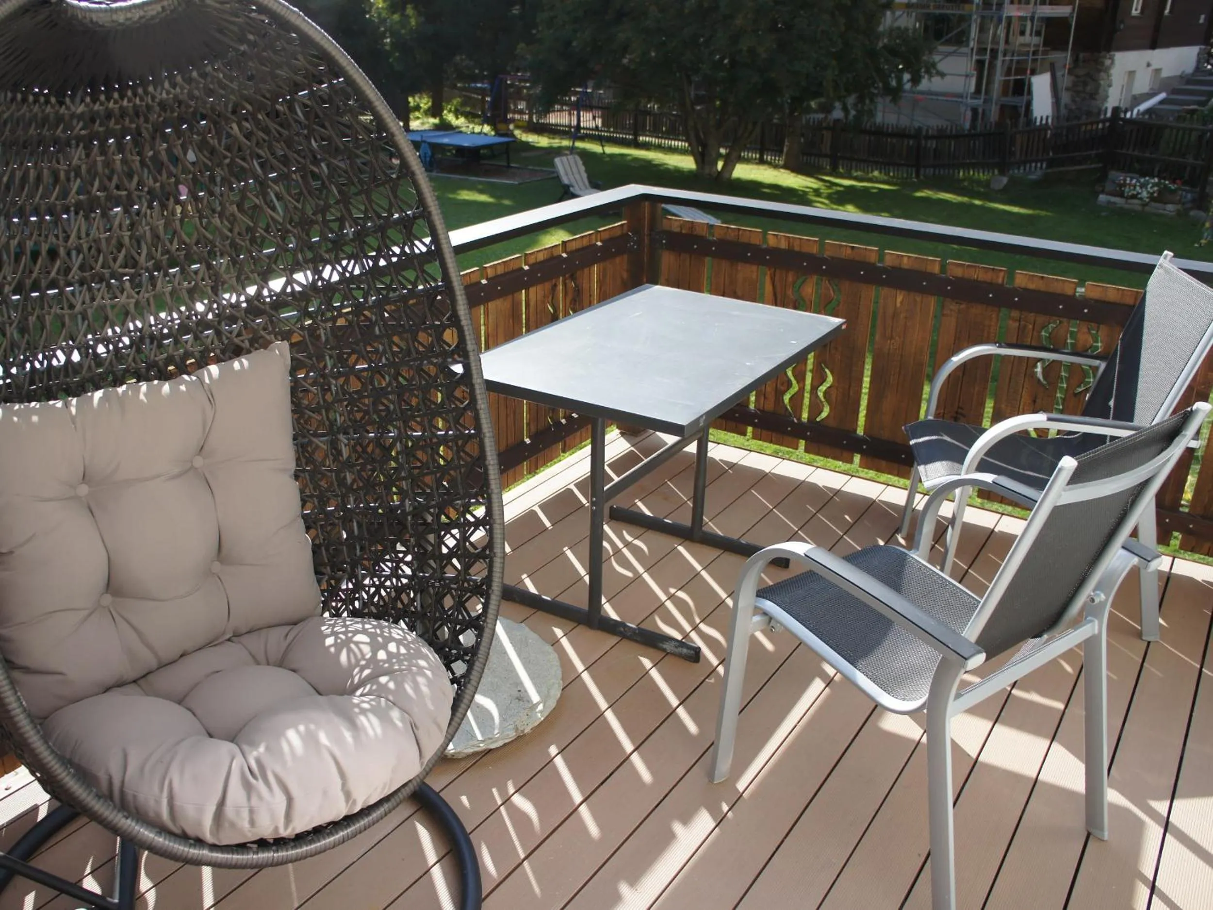 Balcony/Terrace in Chalet Abacus