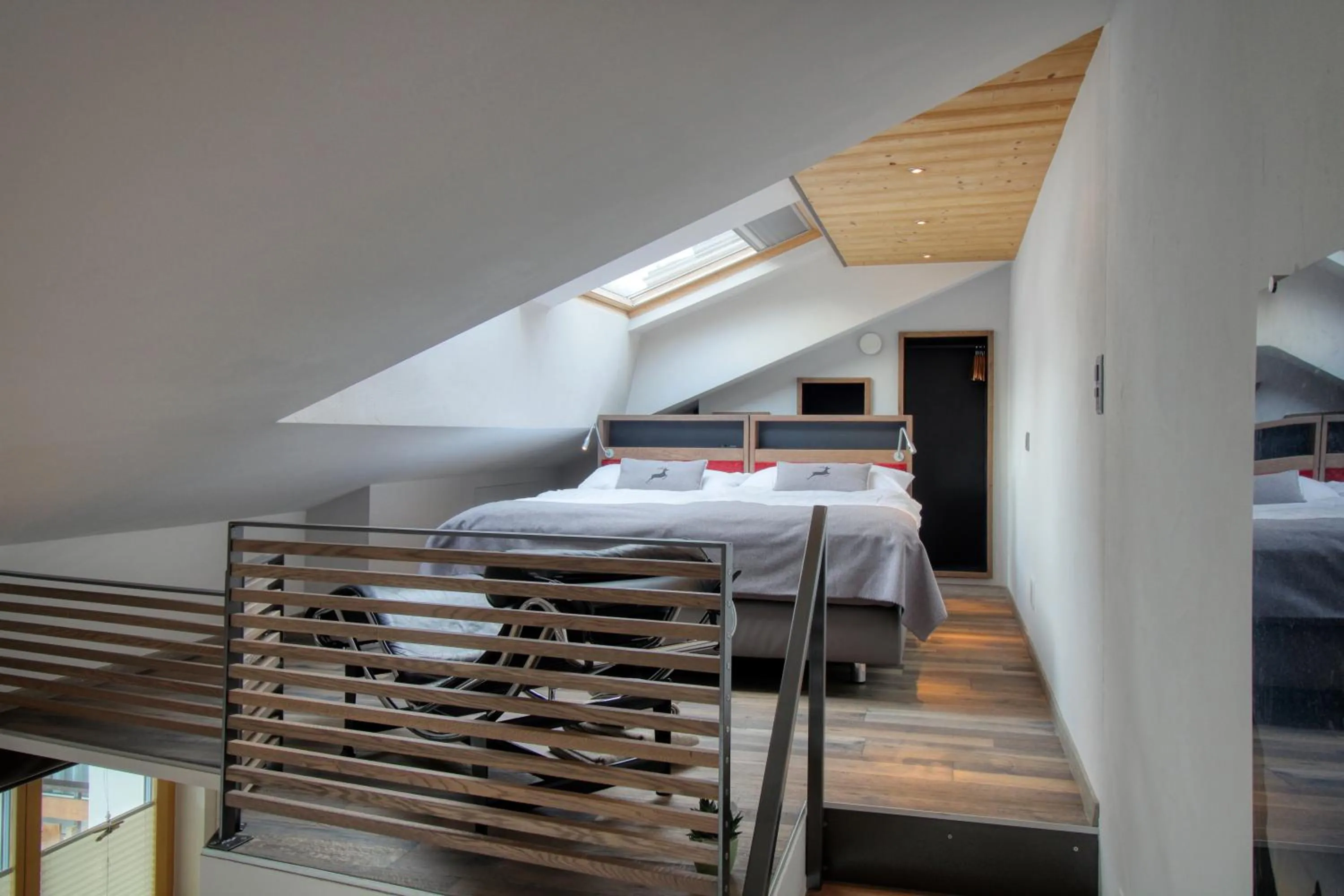 Day, Bed in Chalet Abacus