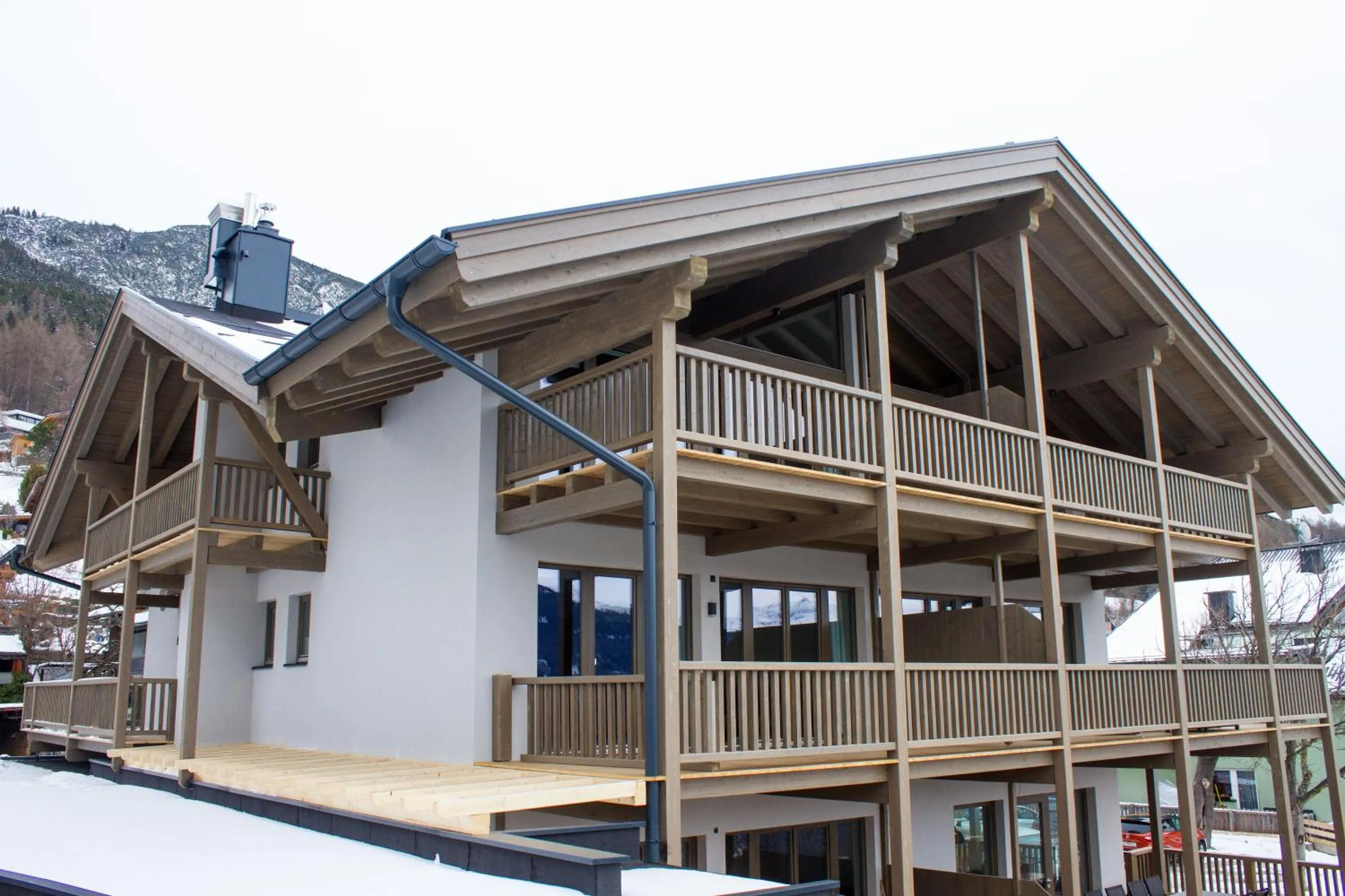 Property building in Panorama Apart Weisses Rössl