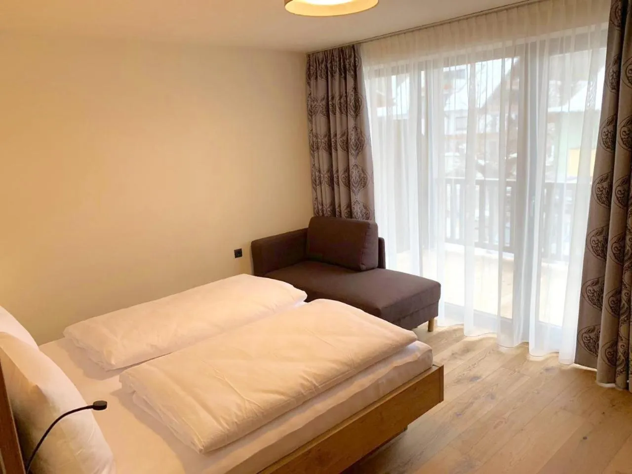 Bedroom, Bed in Panorama Apart Weisses Rössl