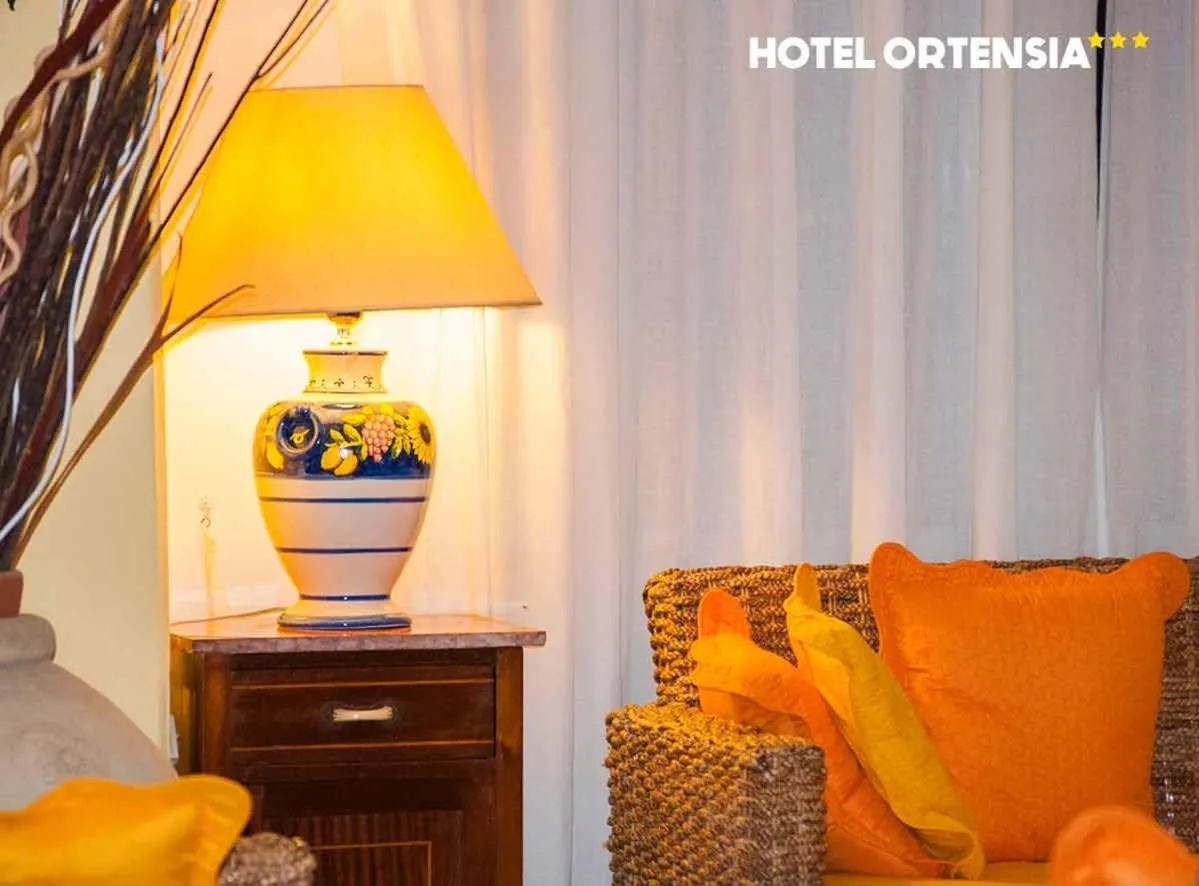 Lobby or reception in Hotel Ortensia