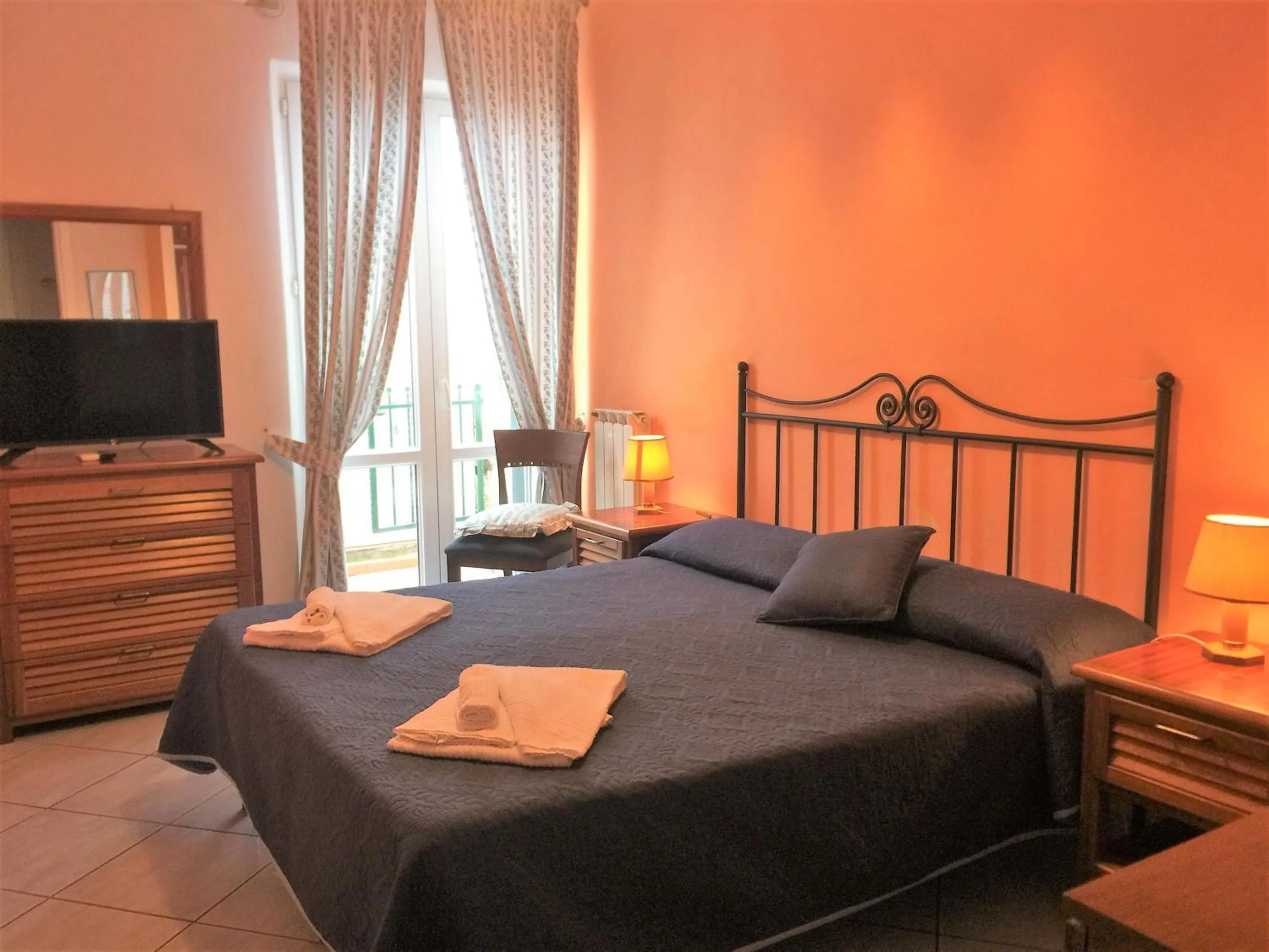 Bed in Hotel Ortensia