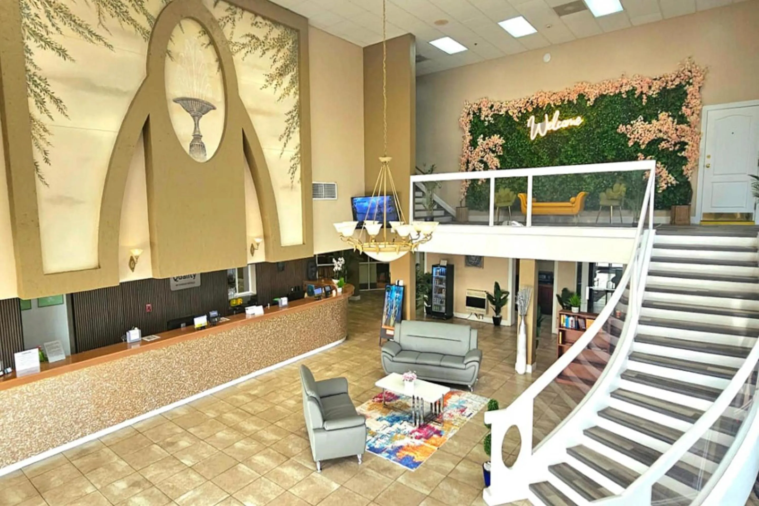 Lobby or reception in Quality Inn & Suites Conference Center