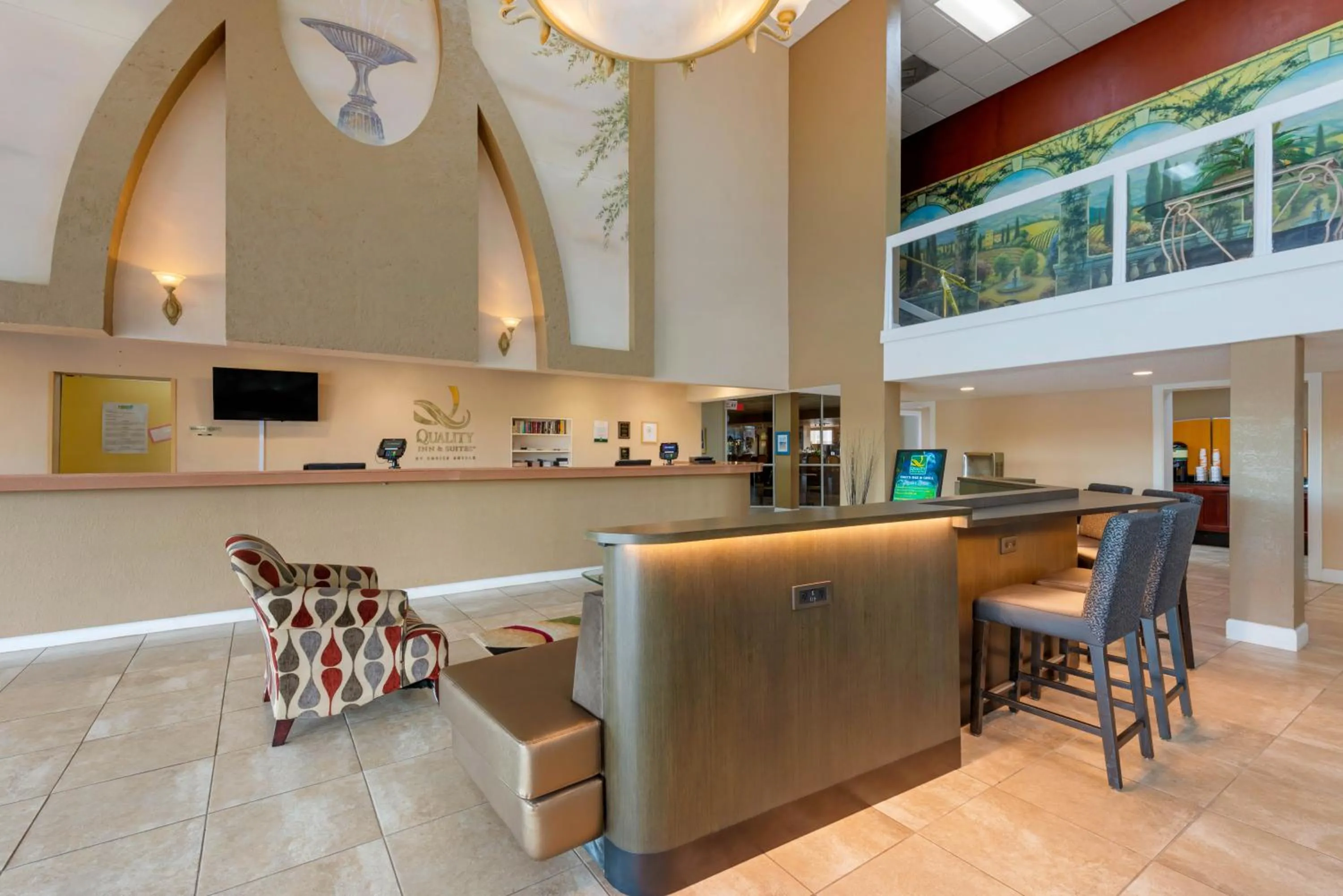 Lobby or reception in Quality Inn & Suites Conference Center