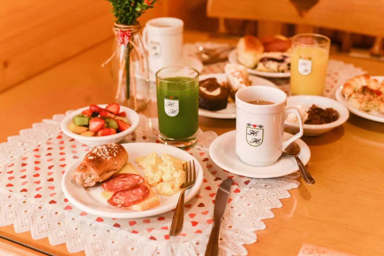 Breakfast in Hotel das Hortênsias