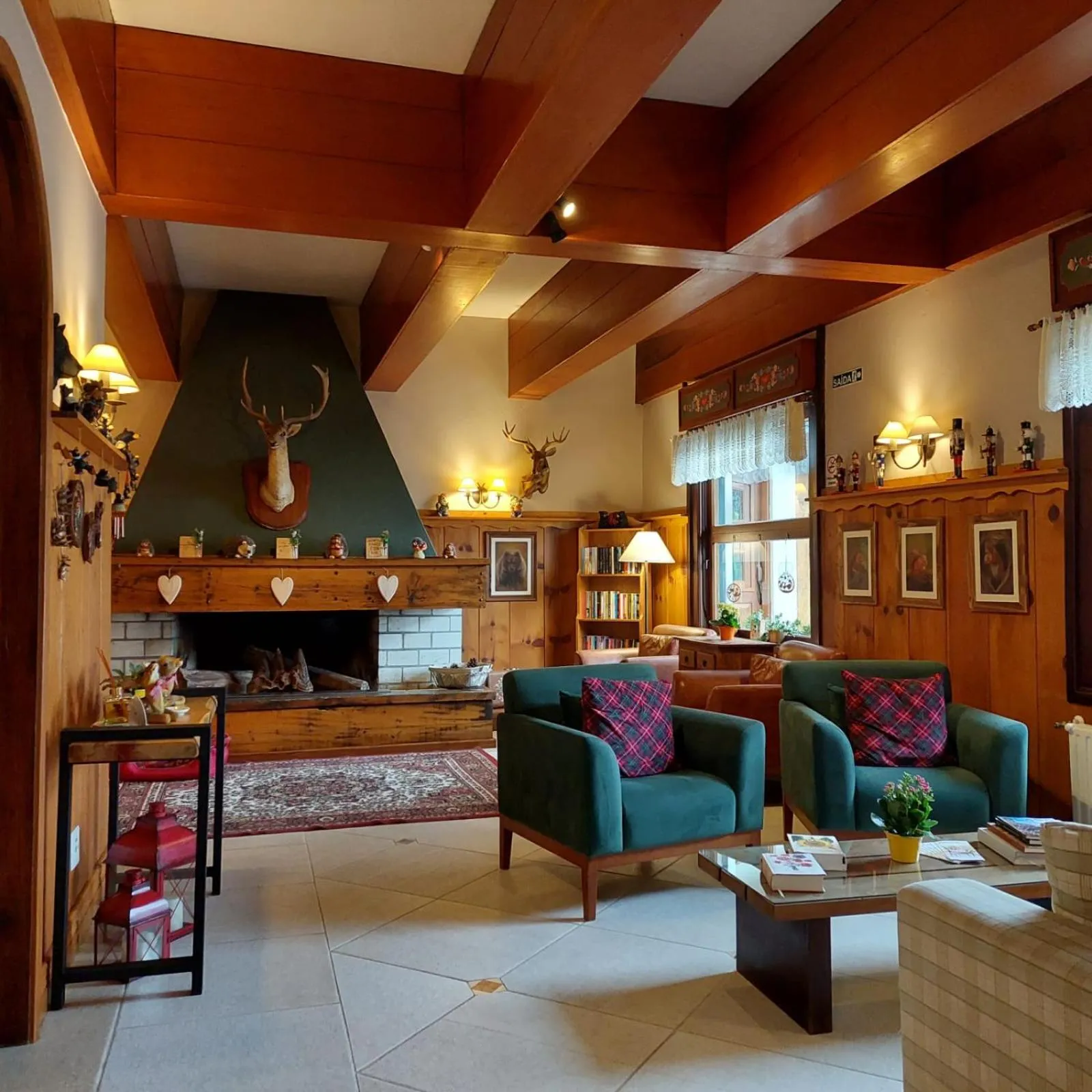 Living room in Hotel das Hortênsias