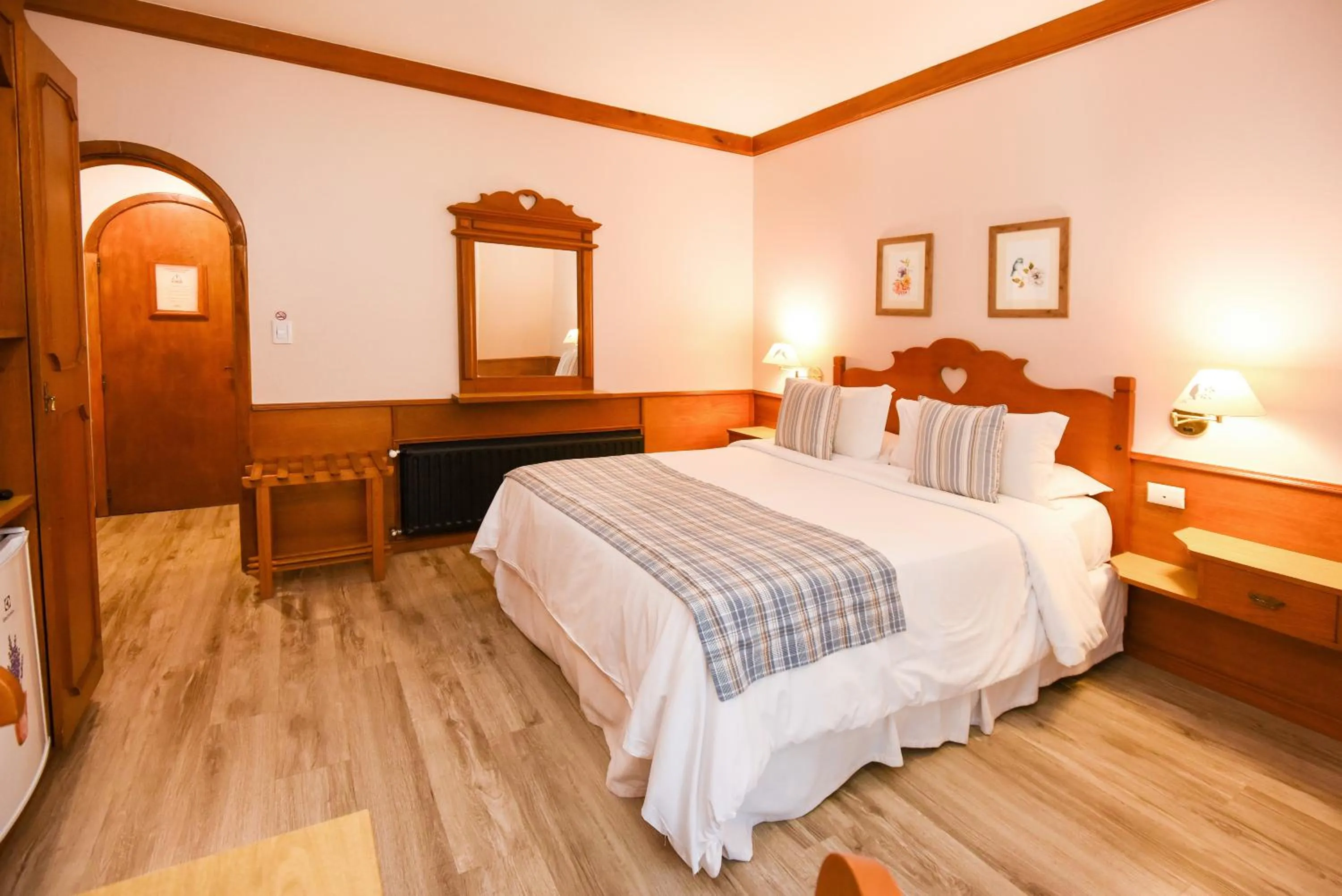 Bedroom, Bed in Hotel das Hortênsias