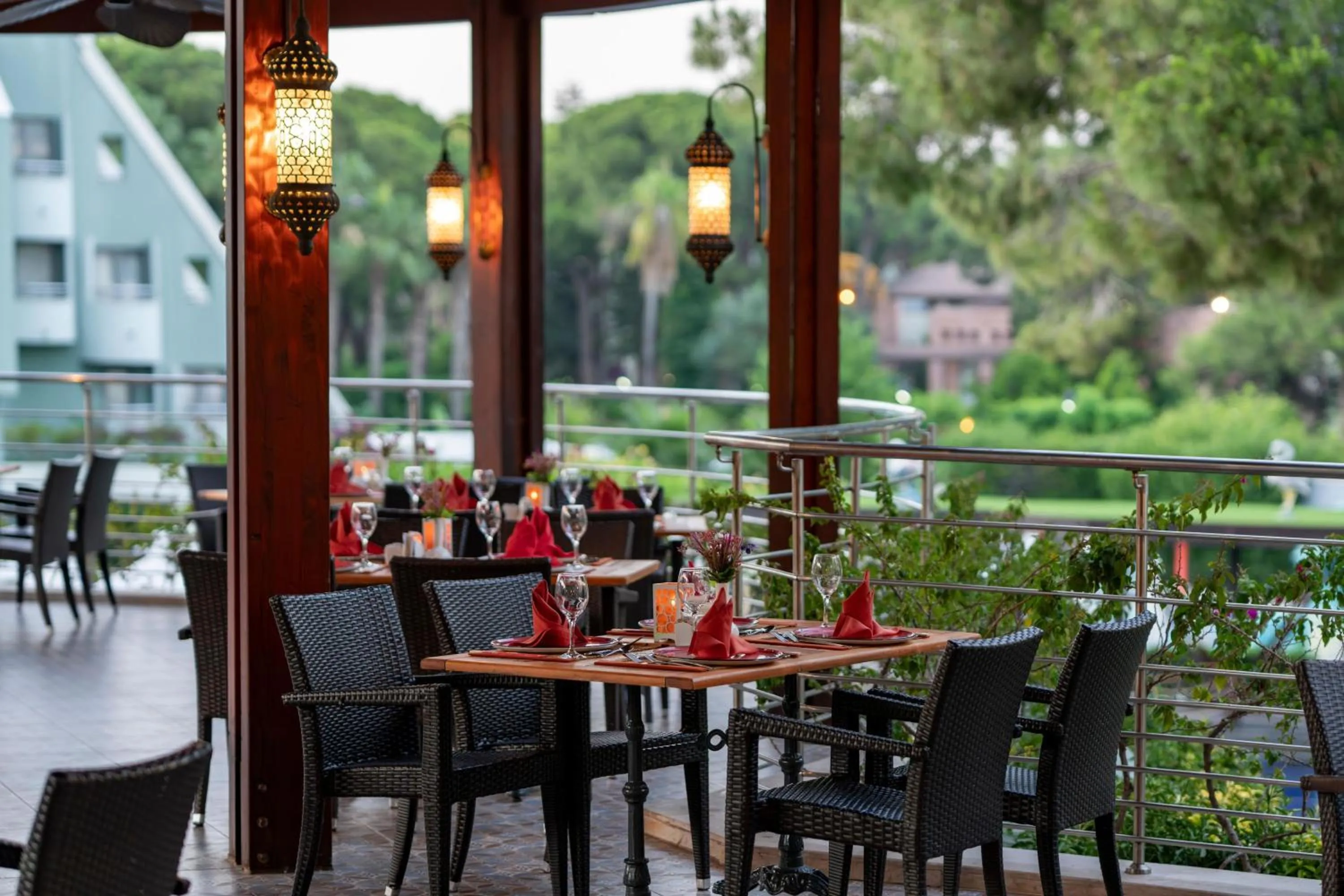 Balcony/Terrace in Limak Atlantis Deluxe Hotel Belek
