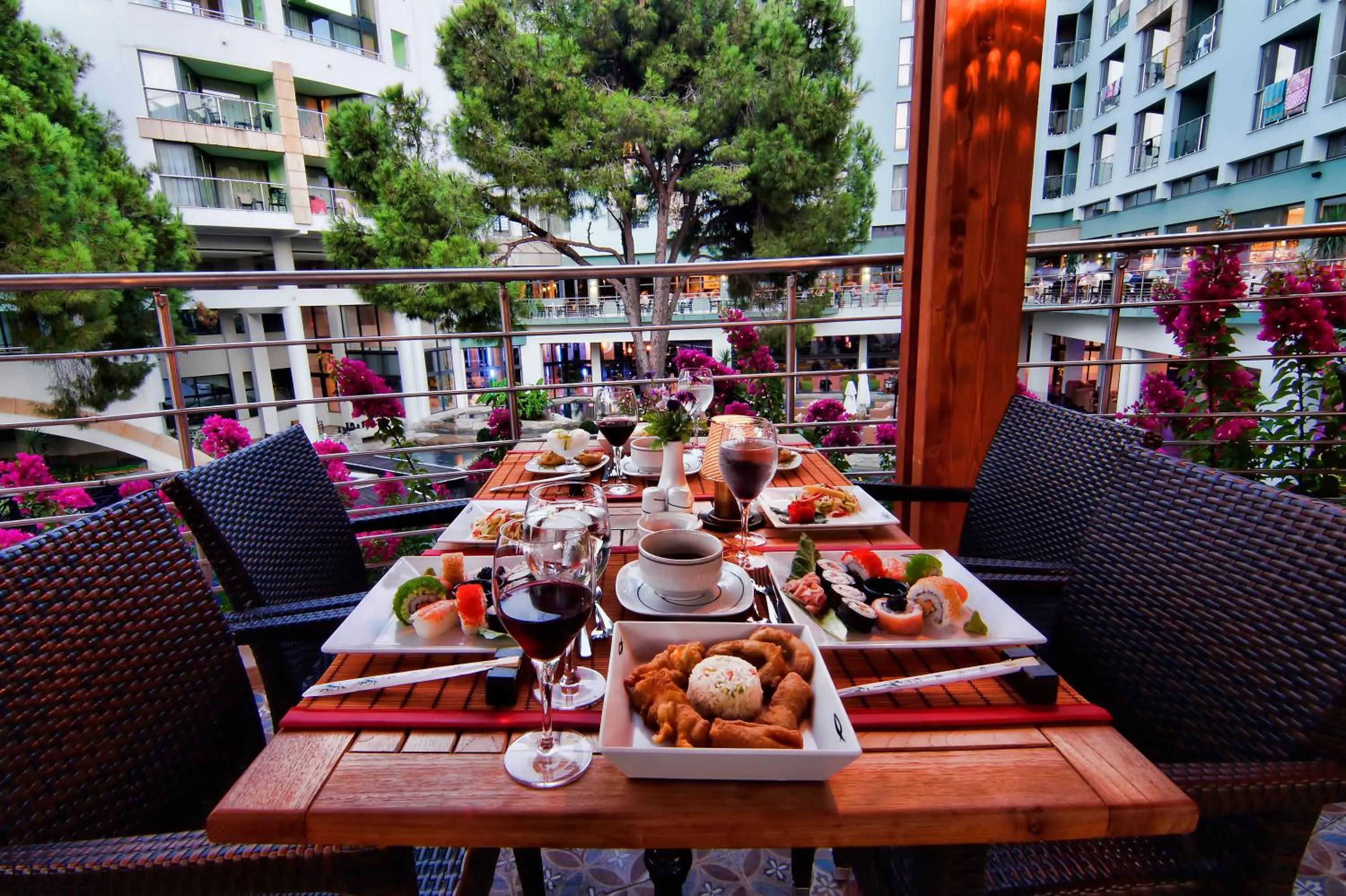 Food close-up in Limak Atlantis Deluxe Hotel Belek