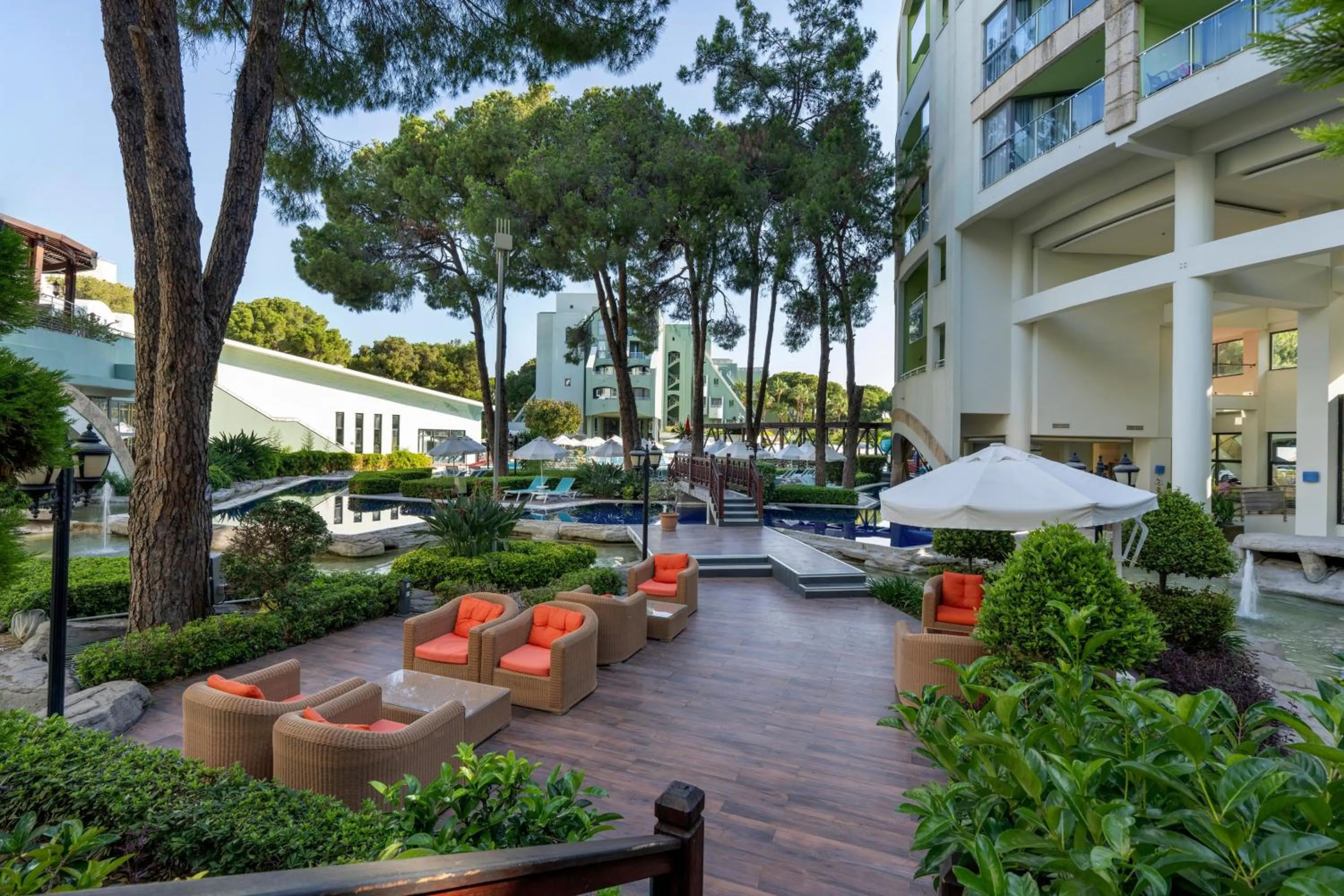 Property building in Limak Atlantis Deluxe Hotel Belek