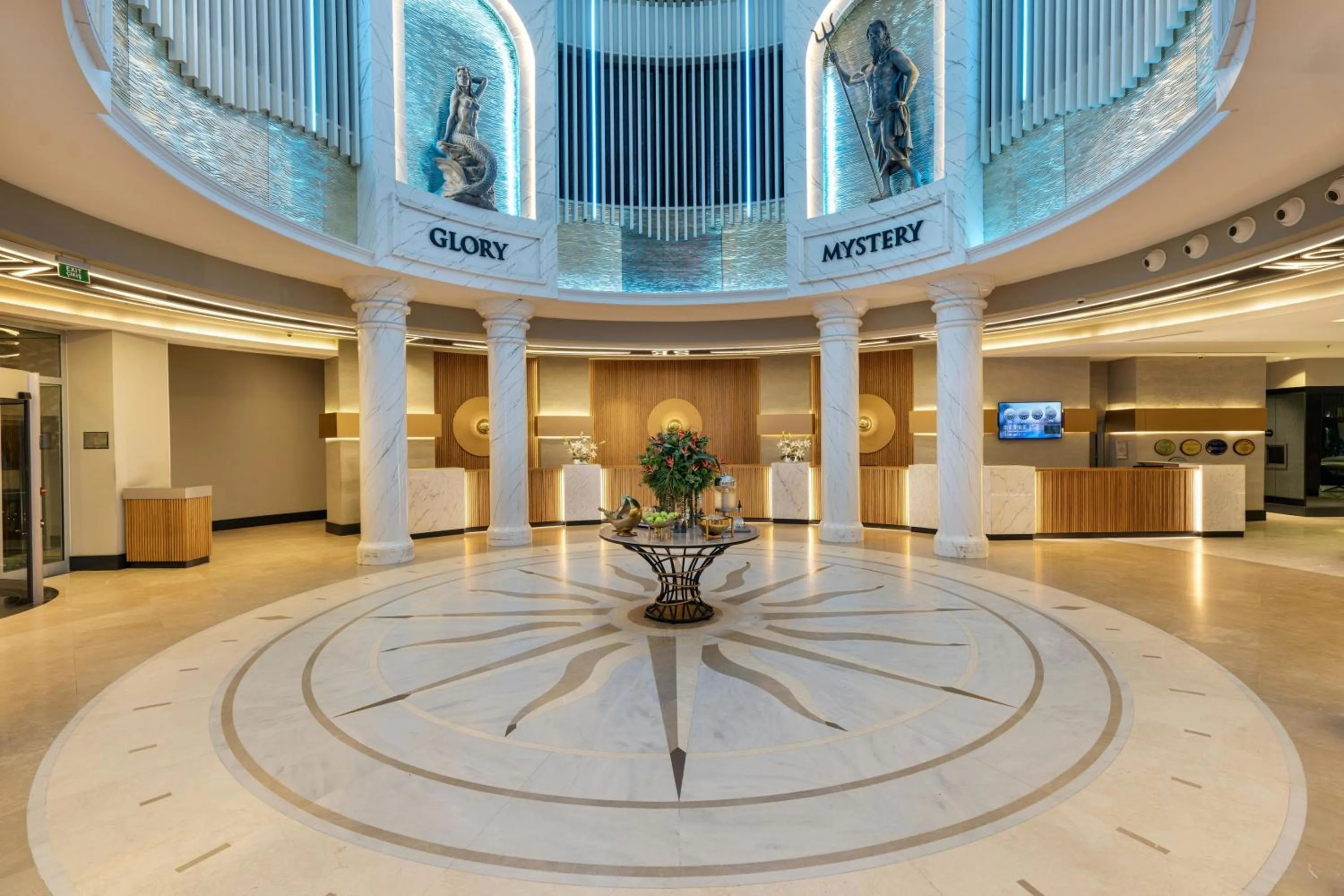 Lobby or reception in Limak Atlantis Deluxe Hotel Belek