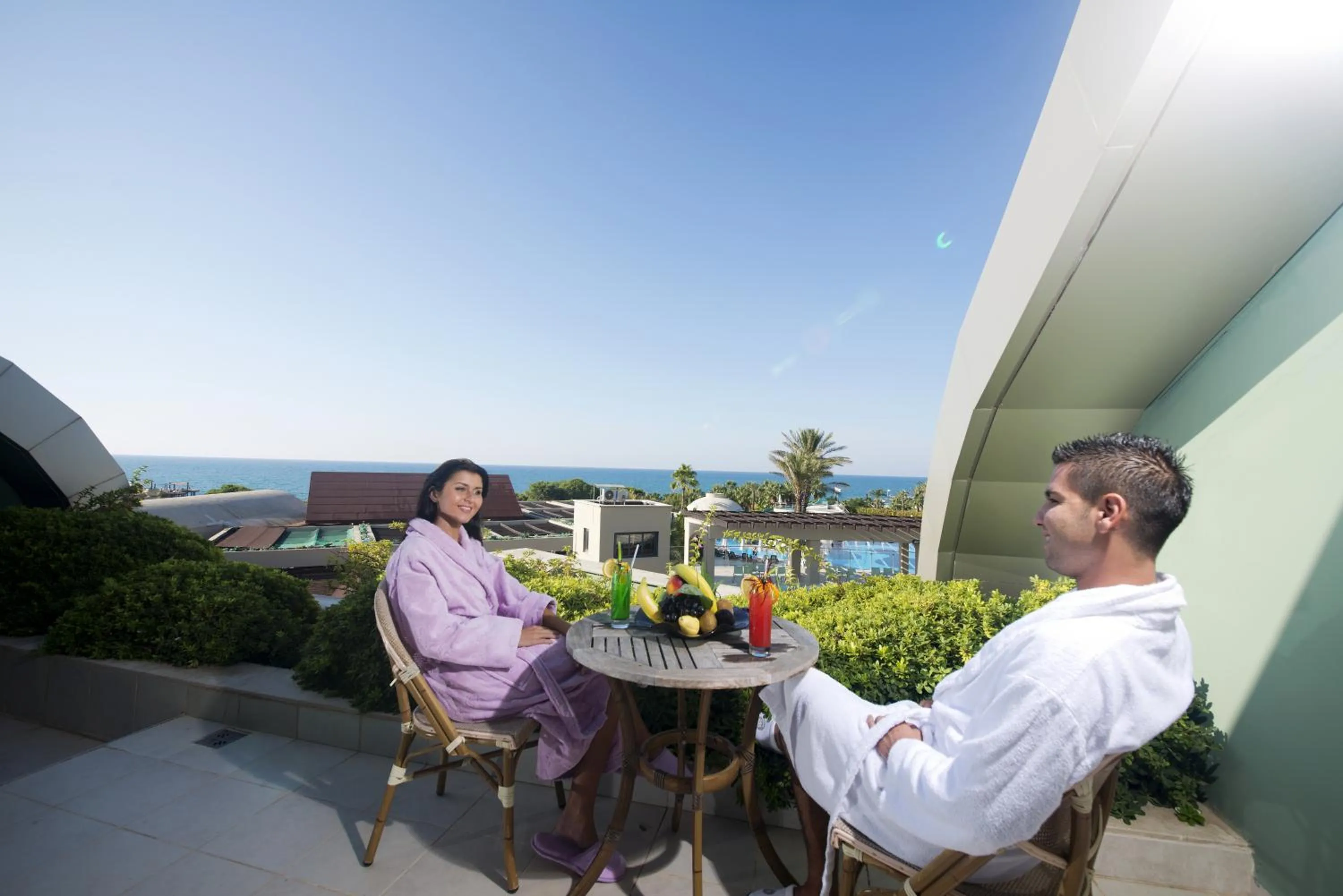 Balcony/Terrace in Limak Atlantis Deluxe Hotel Belek