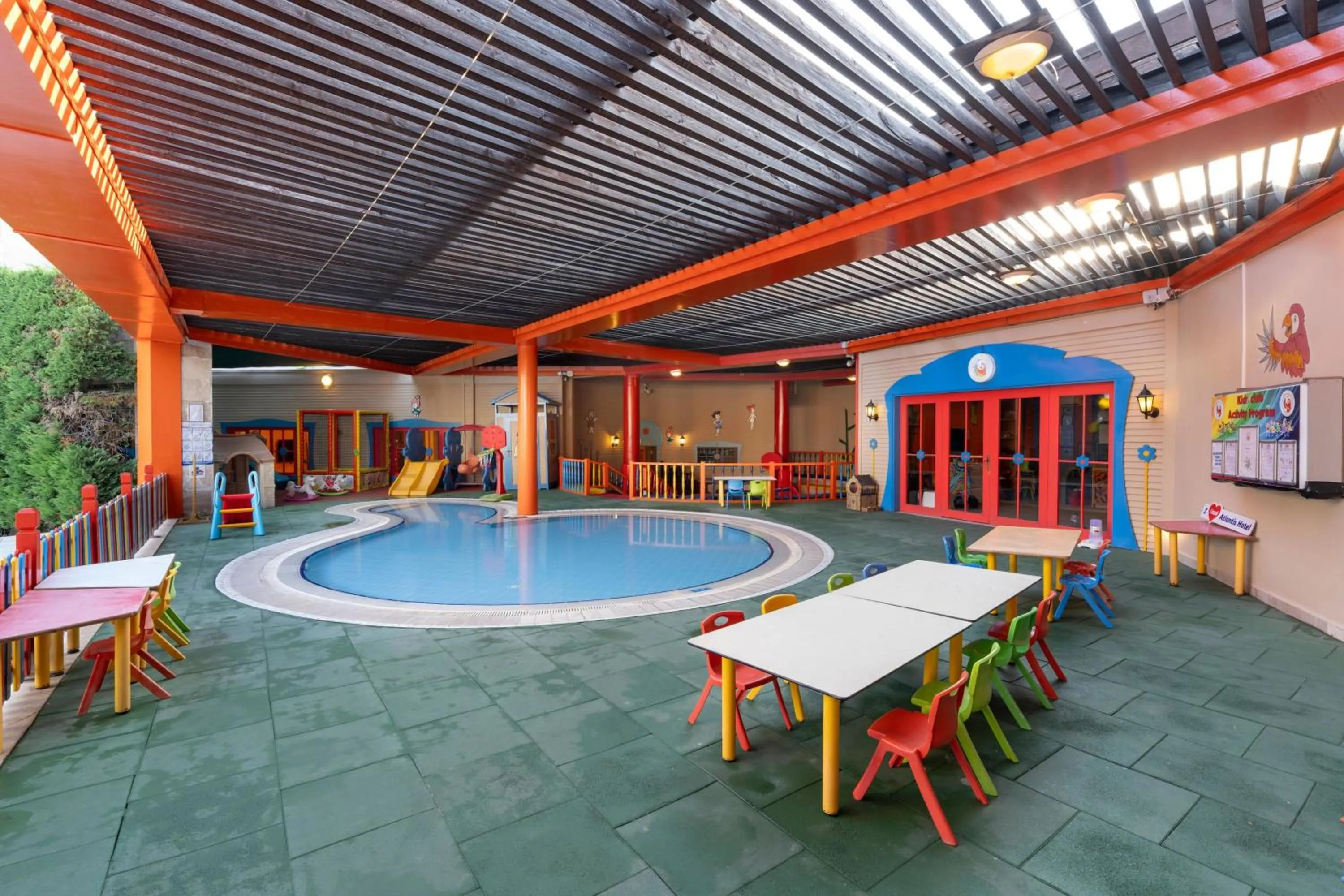 Children play ground in Limak Atlantis Deluxe Hotel Belek