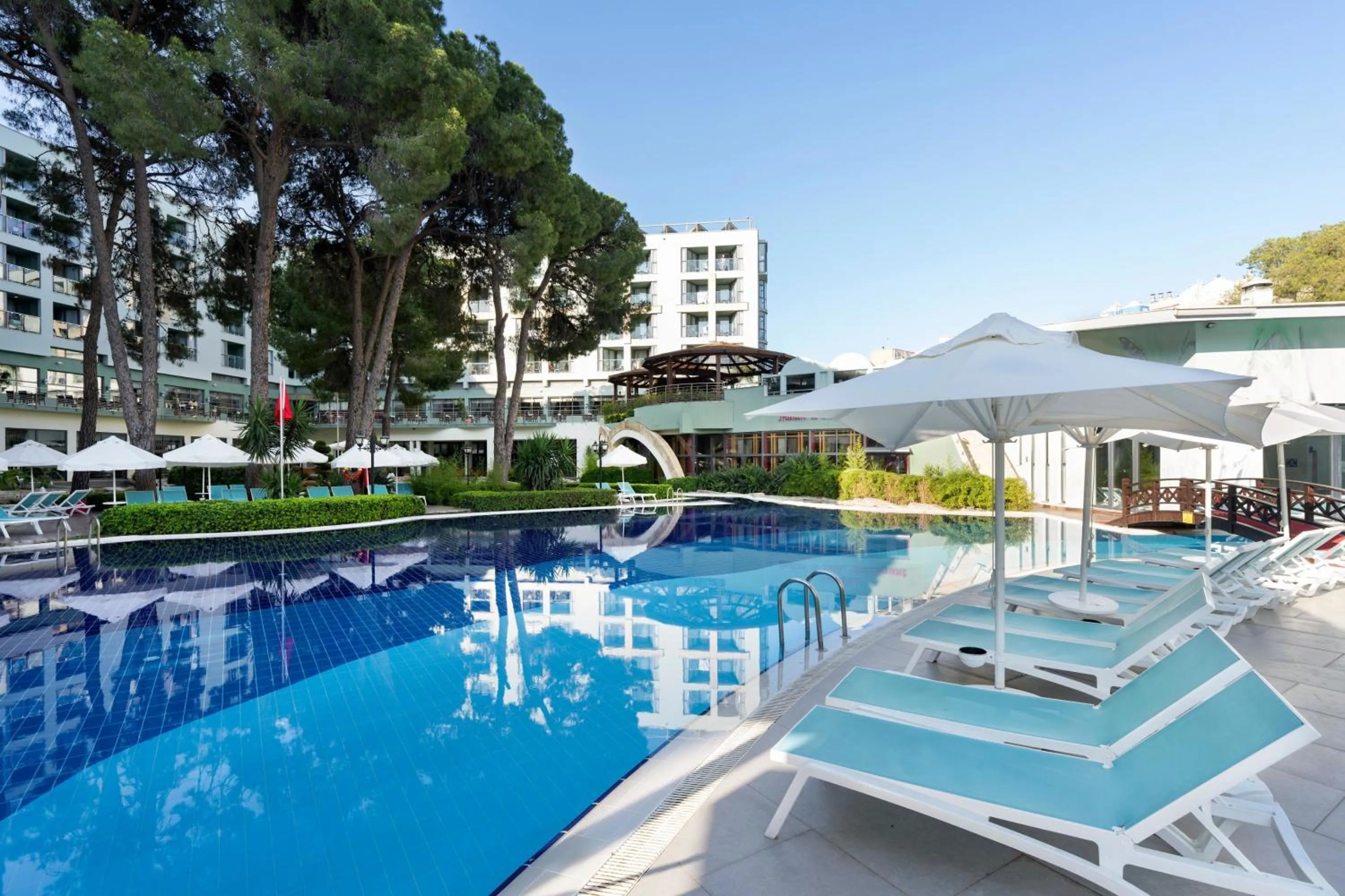 Property building in Limak Atlantis Deluxe Hotel Belek