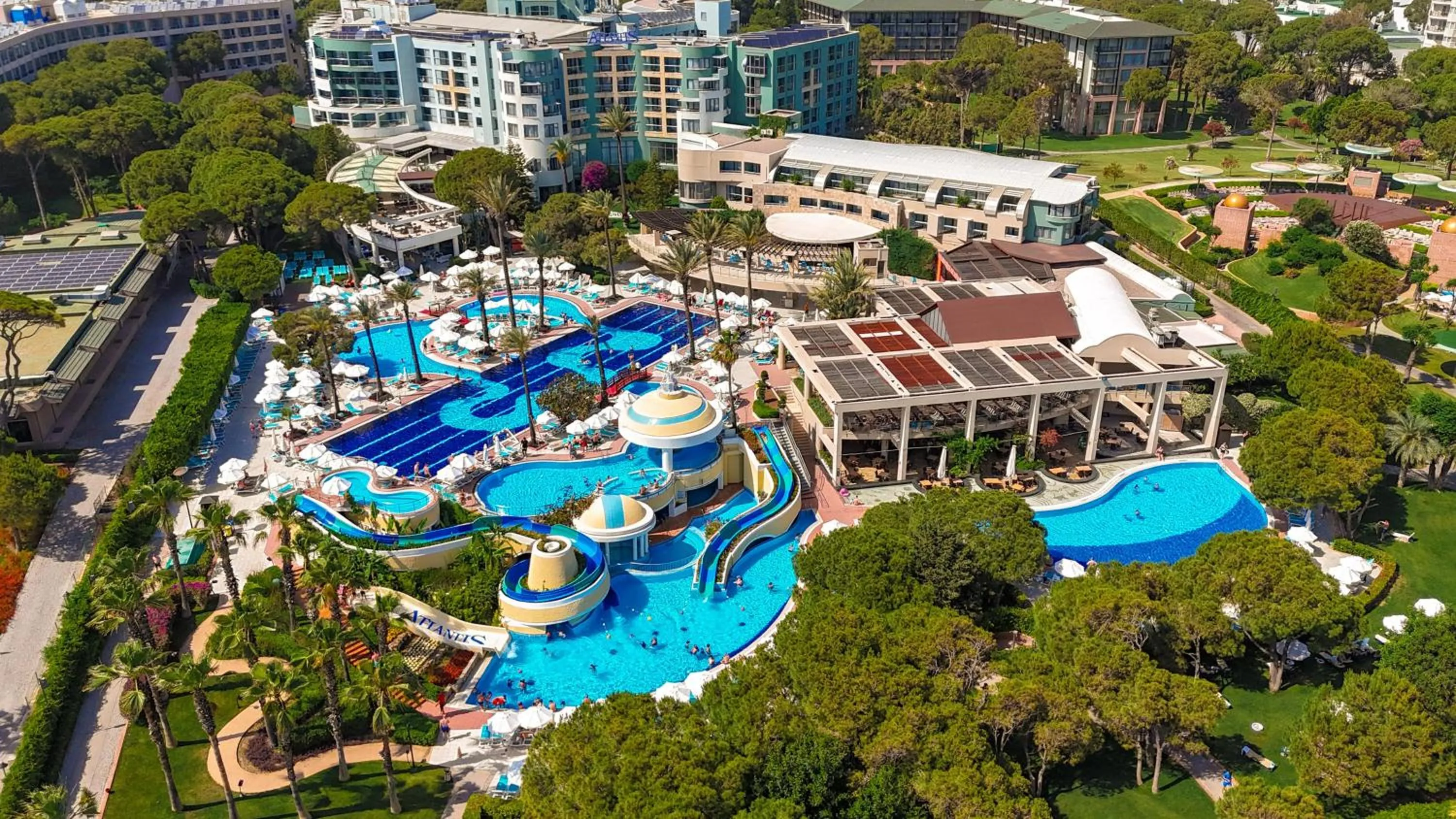 Property building in Limak Atlantis Deluxe Hotel Belek