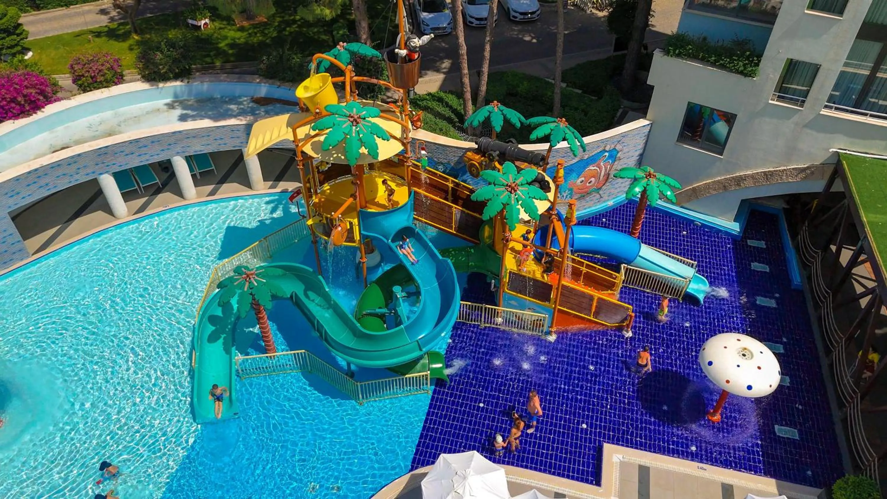 Children play ground in Limak Atlantis Deluxe Hotel Belek