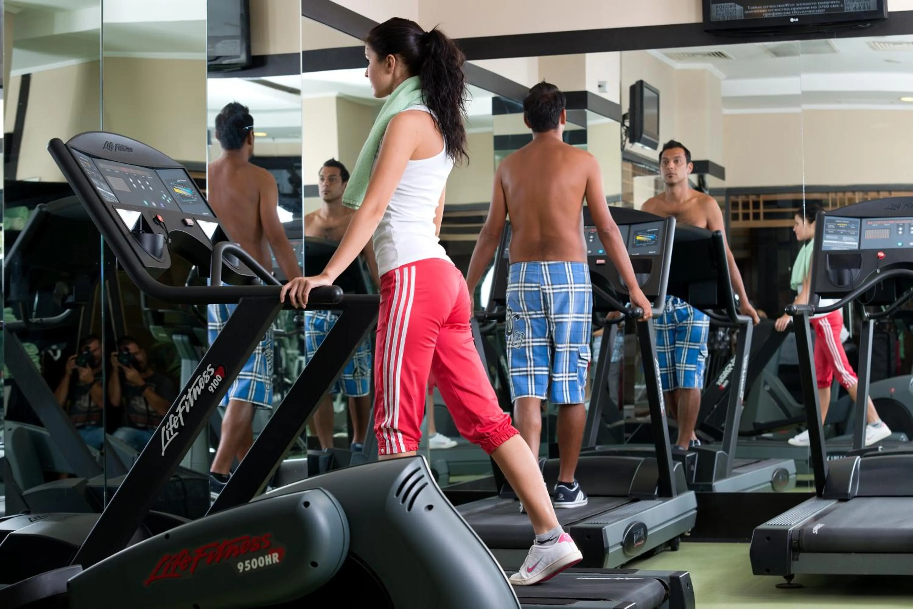 Fitness centre/facilities in Limak Atlantis Deluxe Hotel Belek