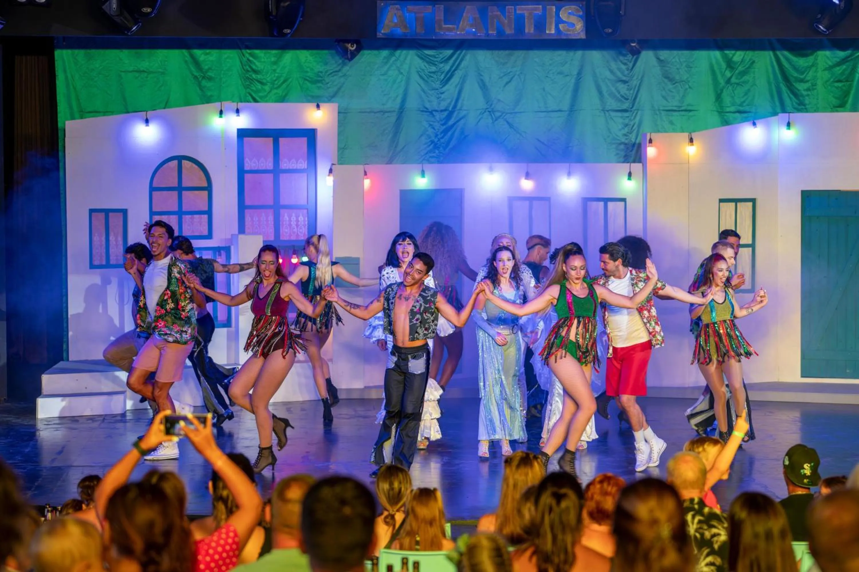 Evening entertainment in Limak Atlantis Deluxe Hotel Belek