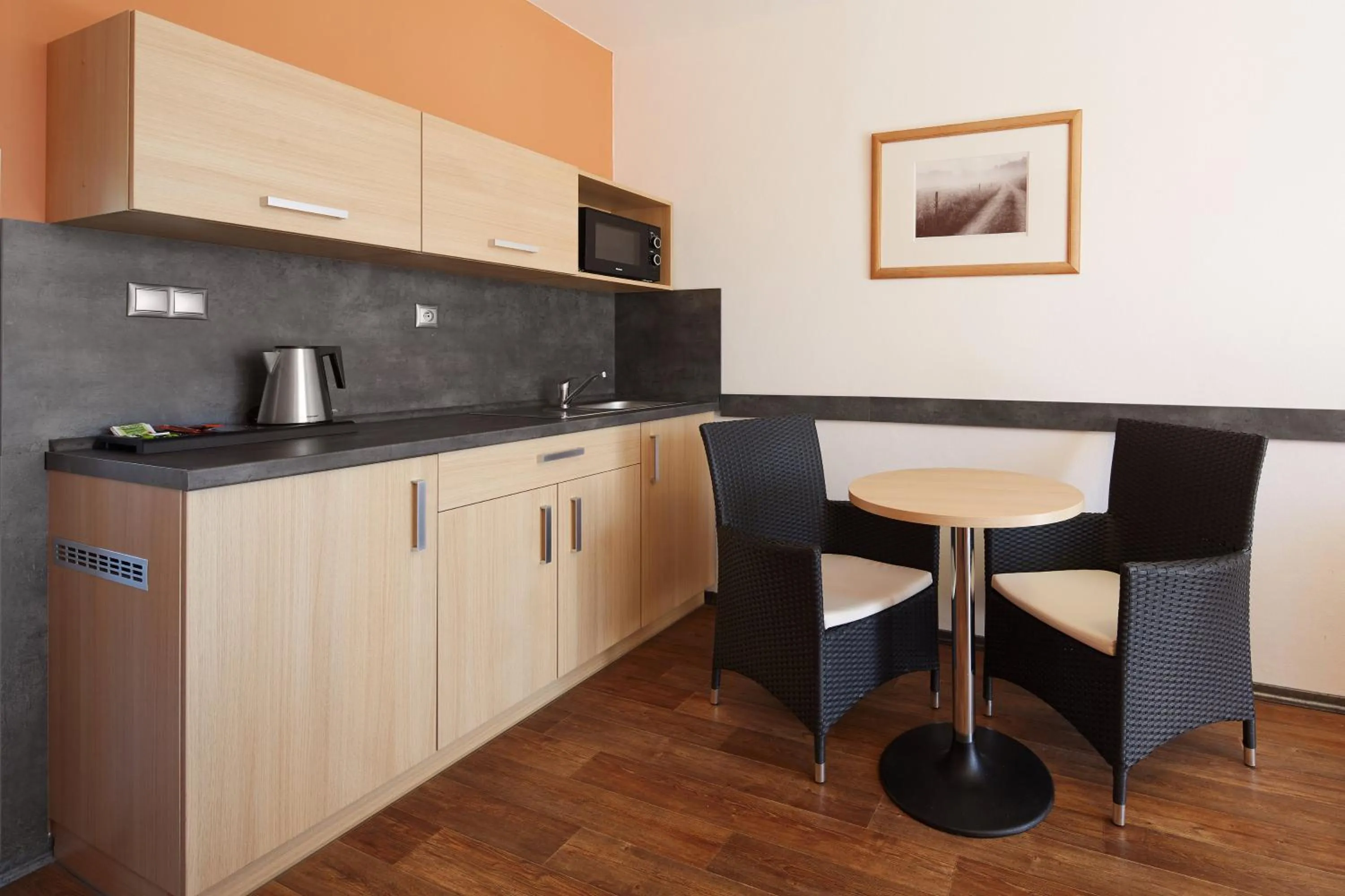Kitchen or kitchenette in JBX Resort Hotel Albatros