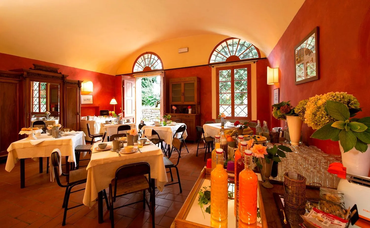 Breakfast in Castello Di Gargonza