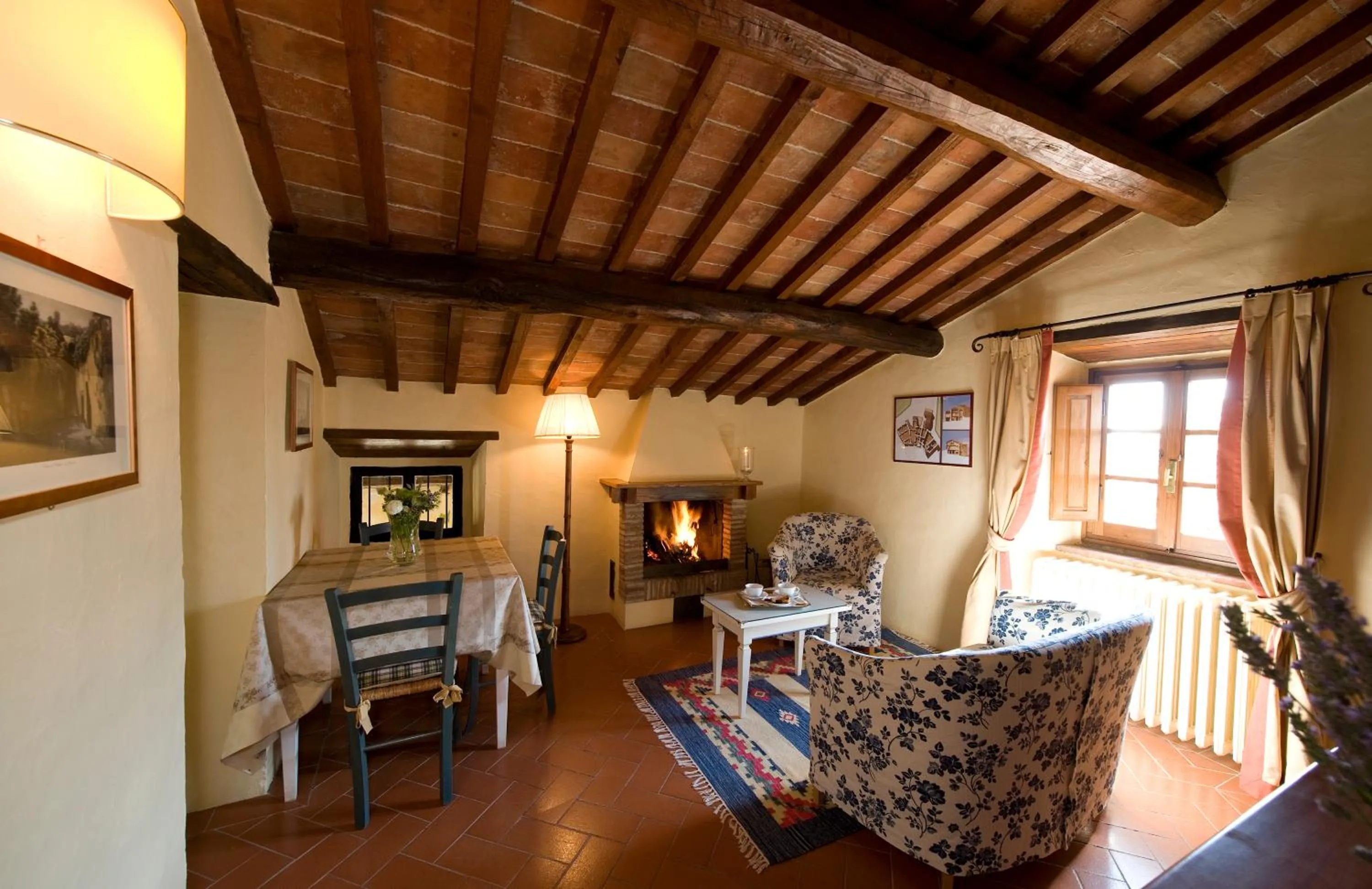 Living room in Castello Di Gargonza