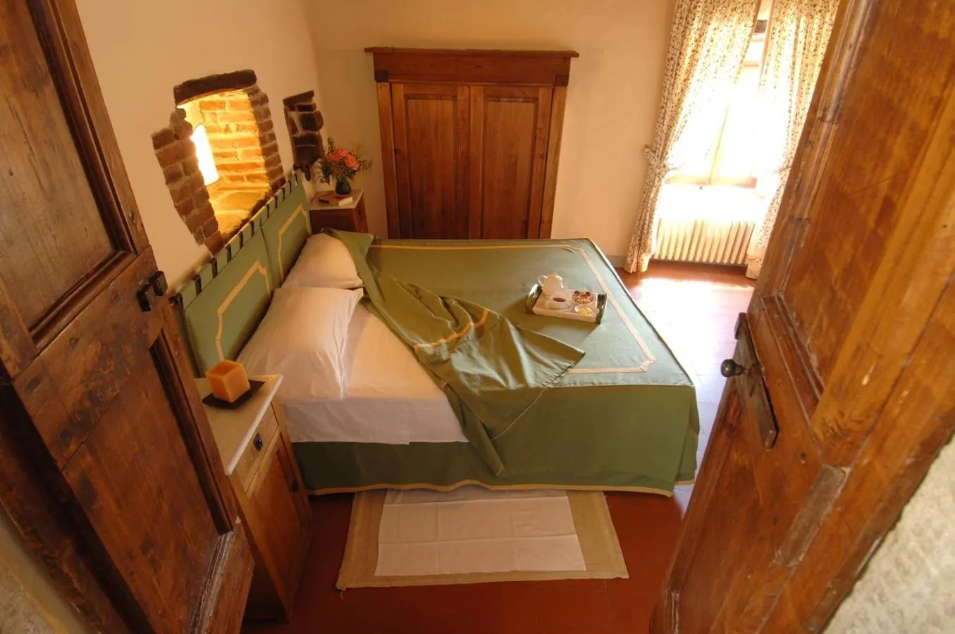 Bed in Castello Di Gargonza