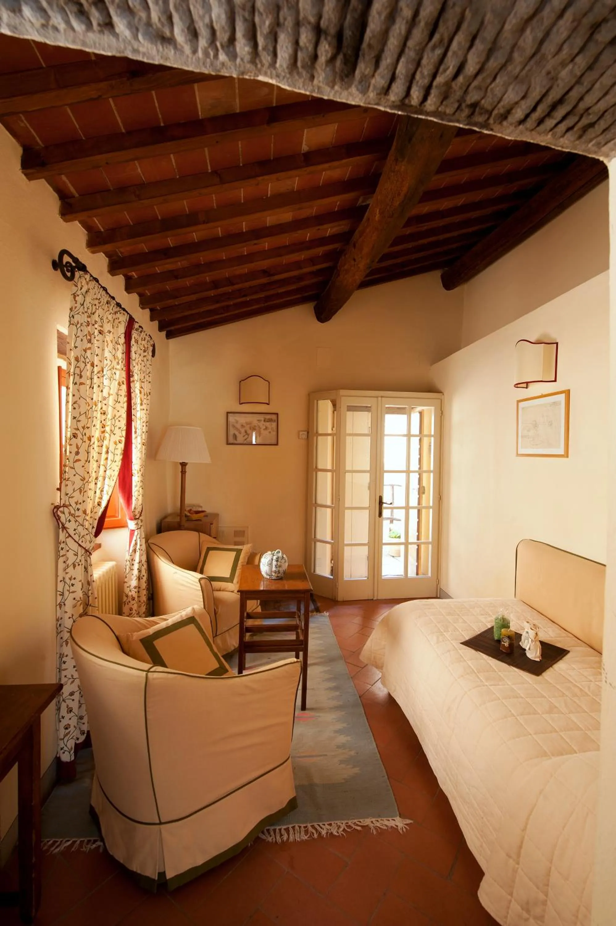 Bedroom, Bed in Castello Di Gargonza