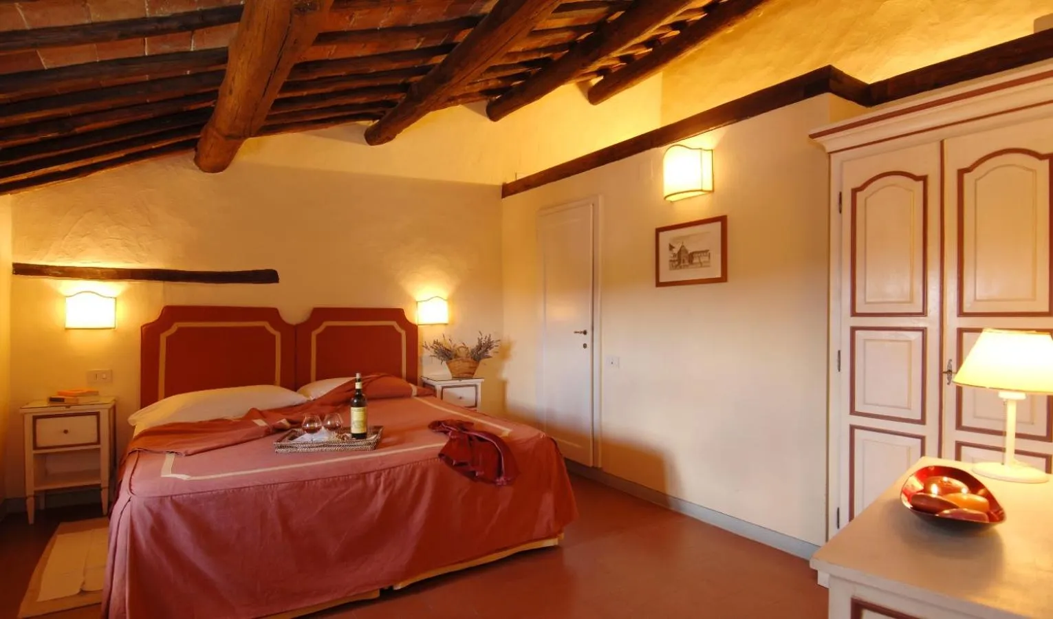 Bedroom, Bed in Castello Di Gargonza