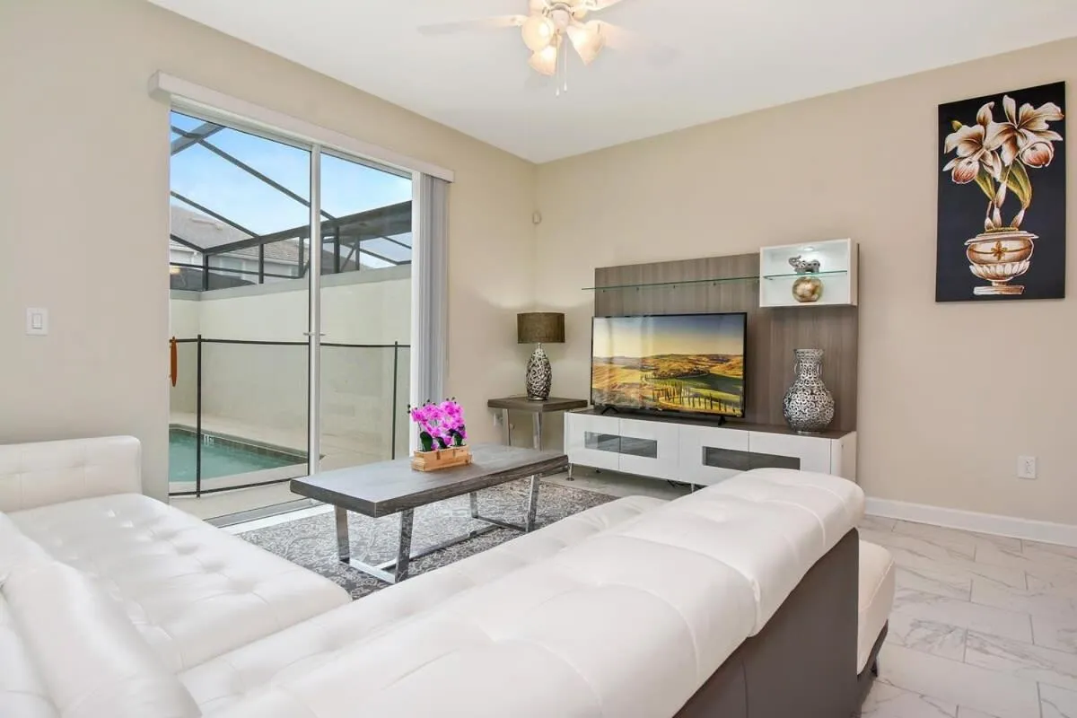 Four Bedrooms close to Disney w Pool 4898