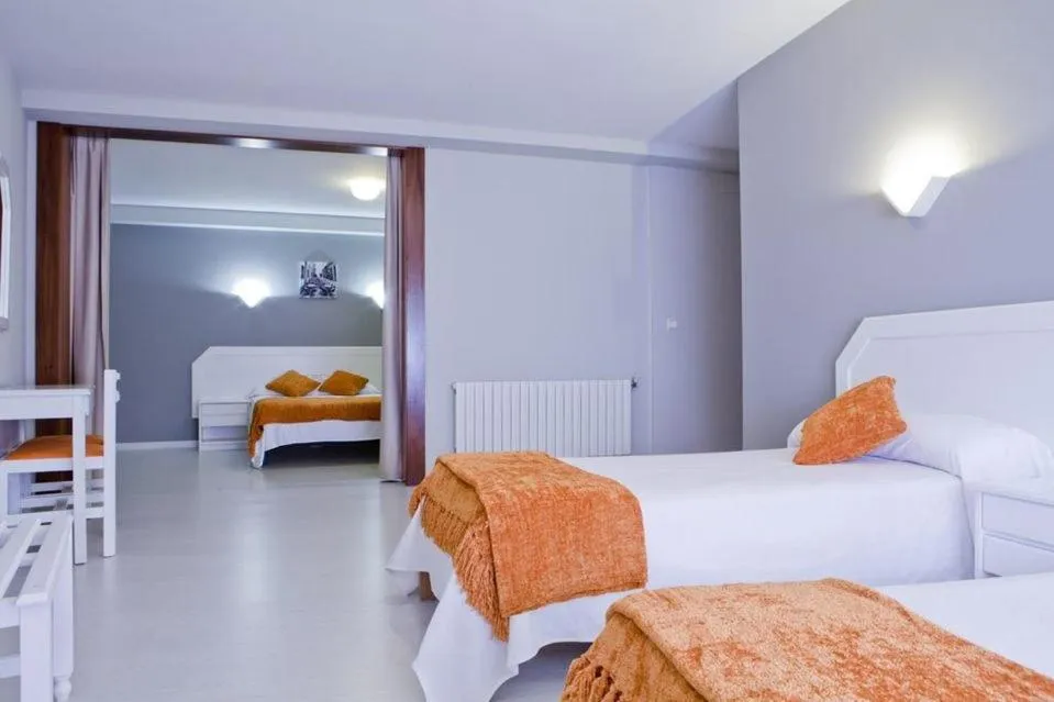 Bed in Hotel Los Naranjos