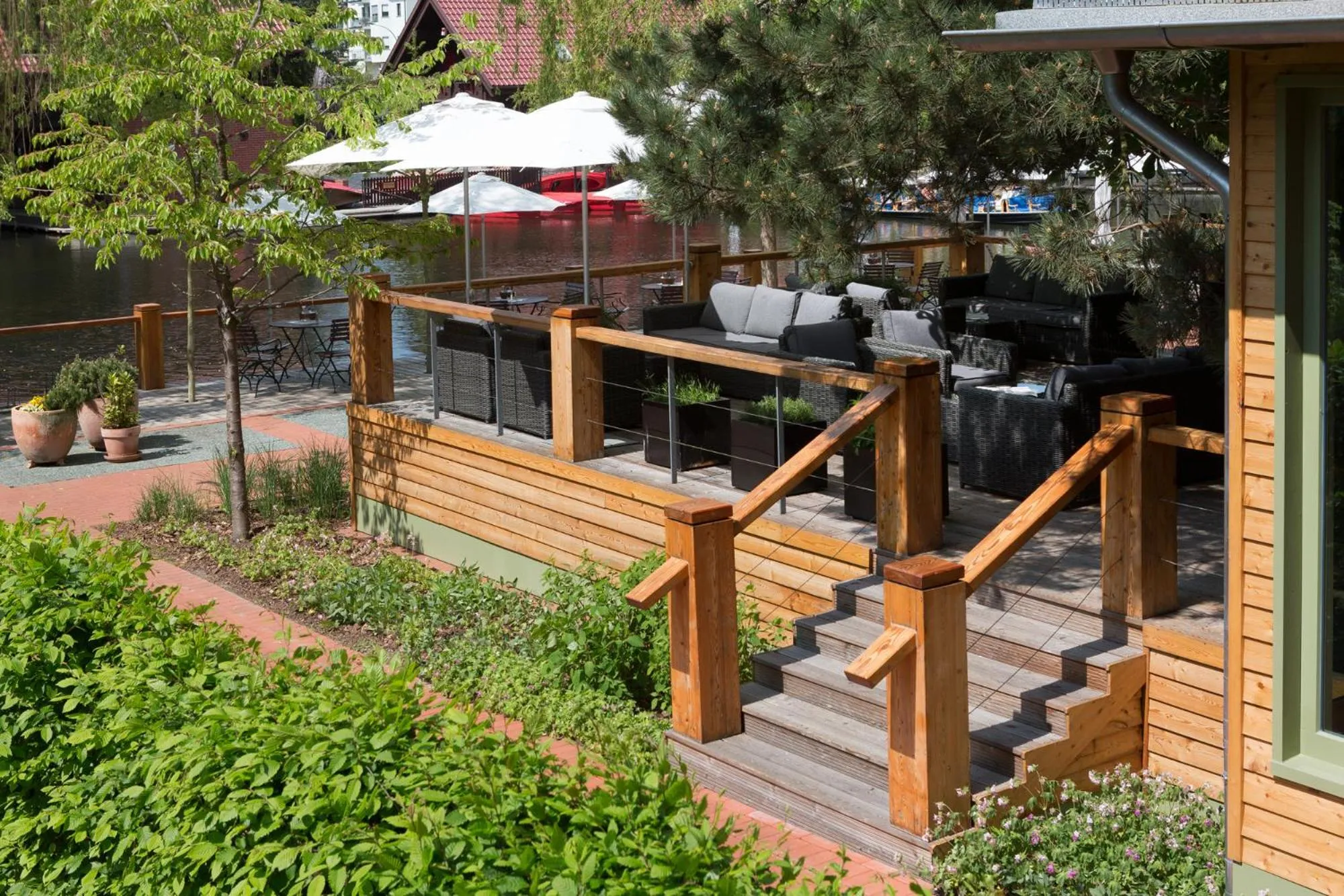 Lounge or bar in Hotel Strandhaus - Boutique Resort & Spa