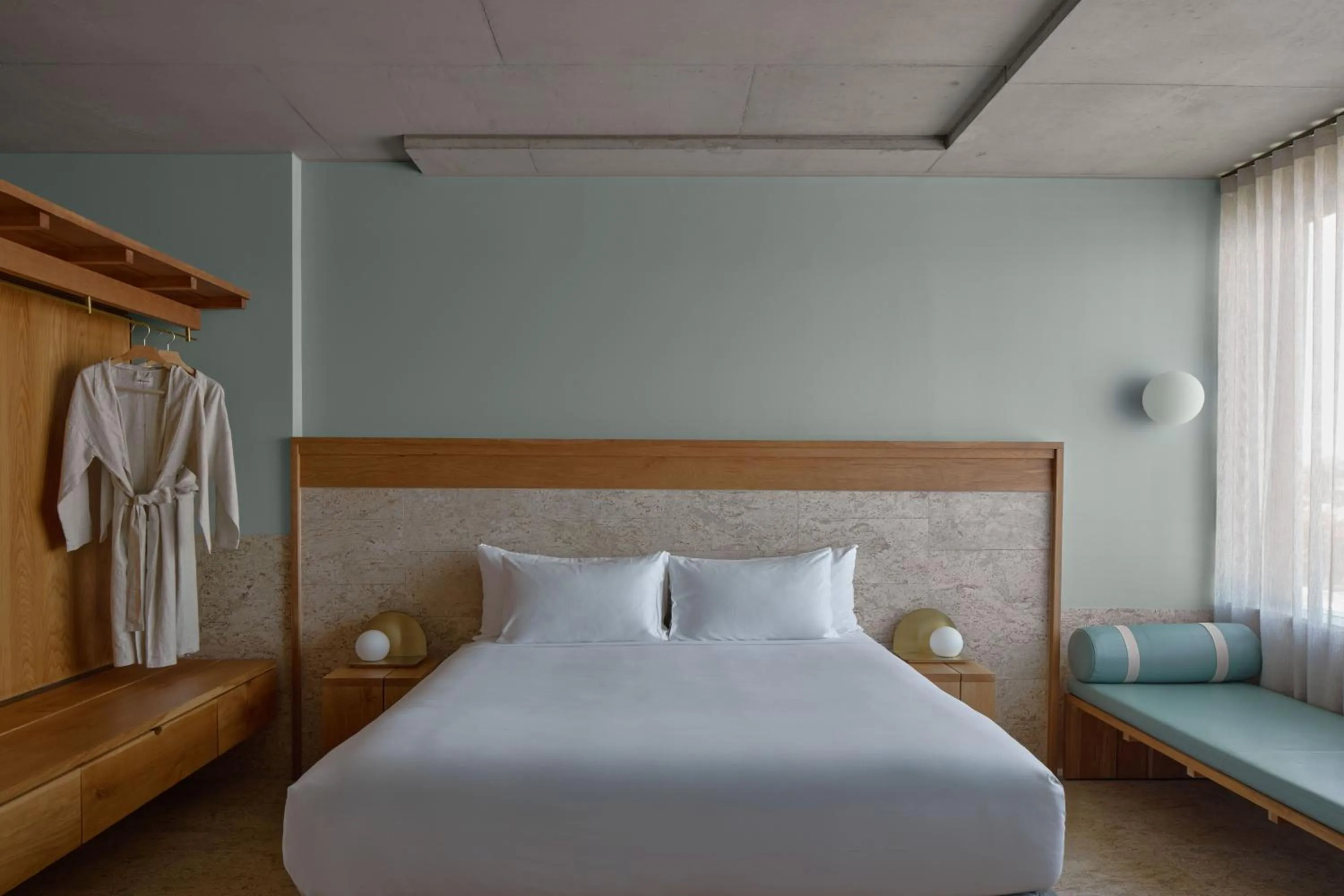 Bed in The Calile Hotel