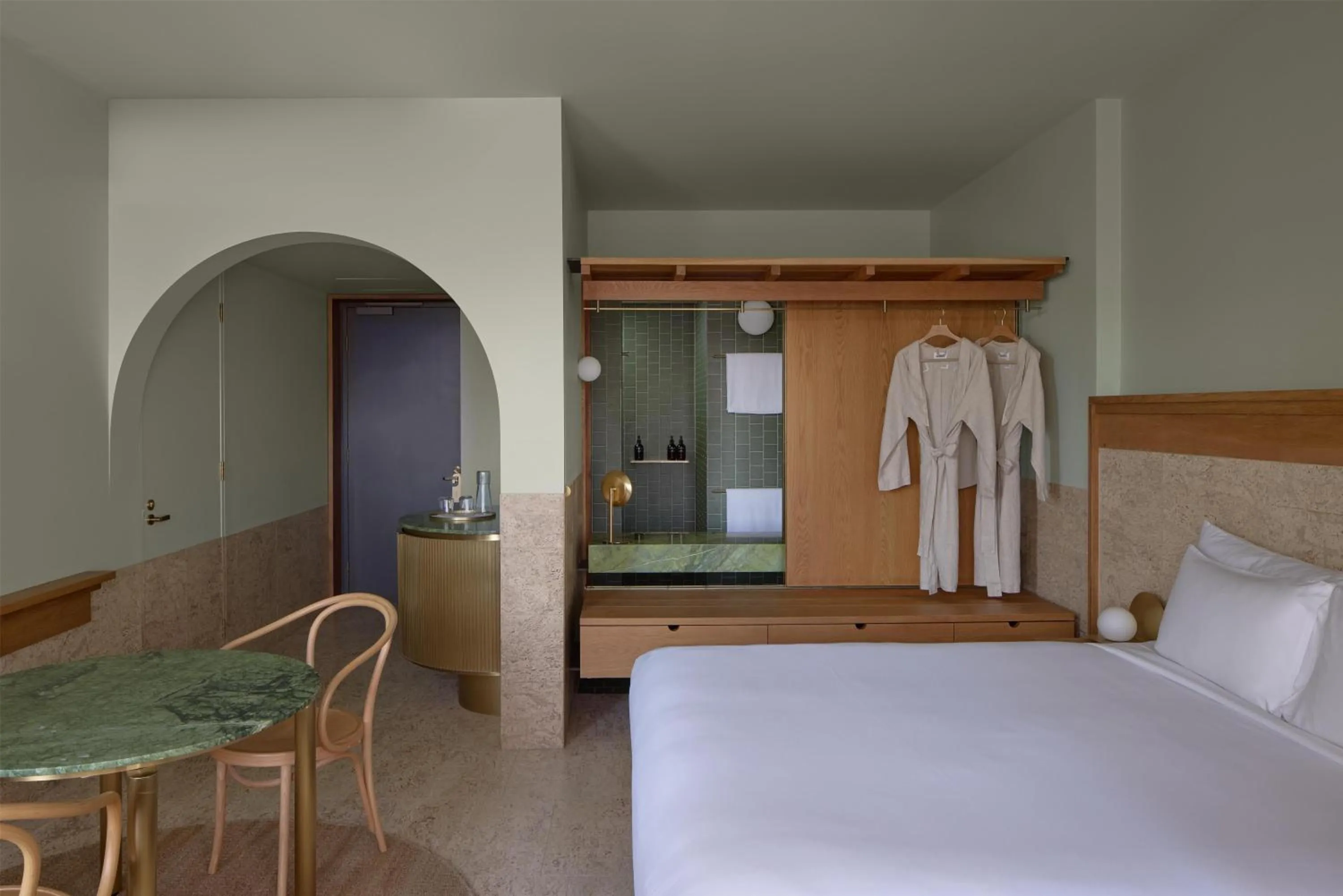 Bedroom, Bed in The Calile Hotel