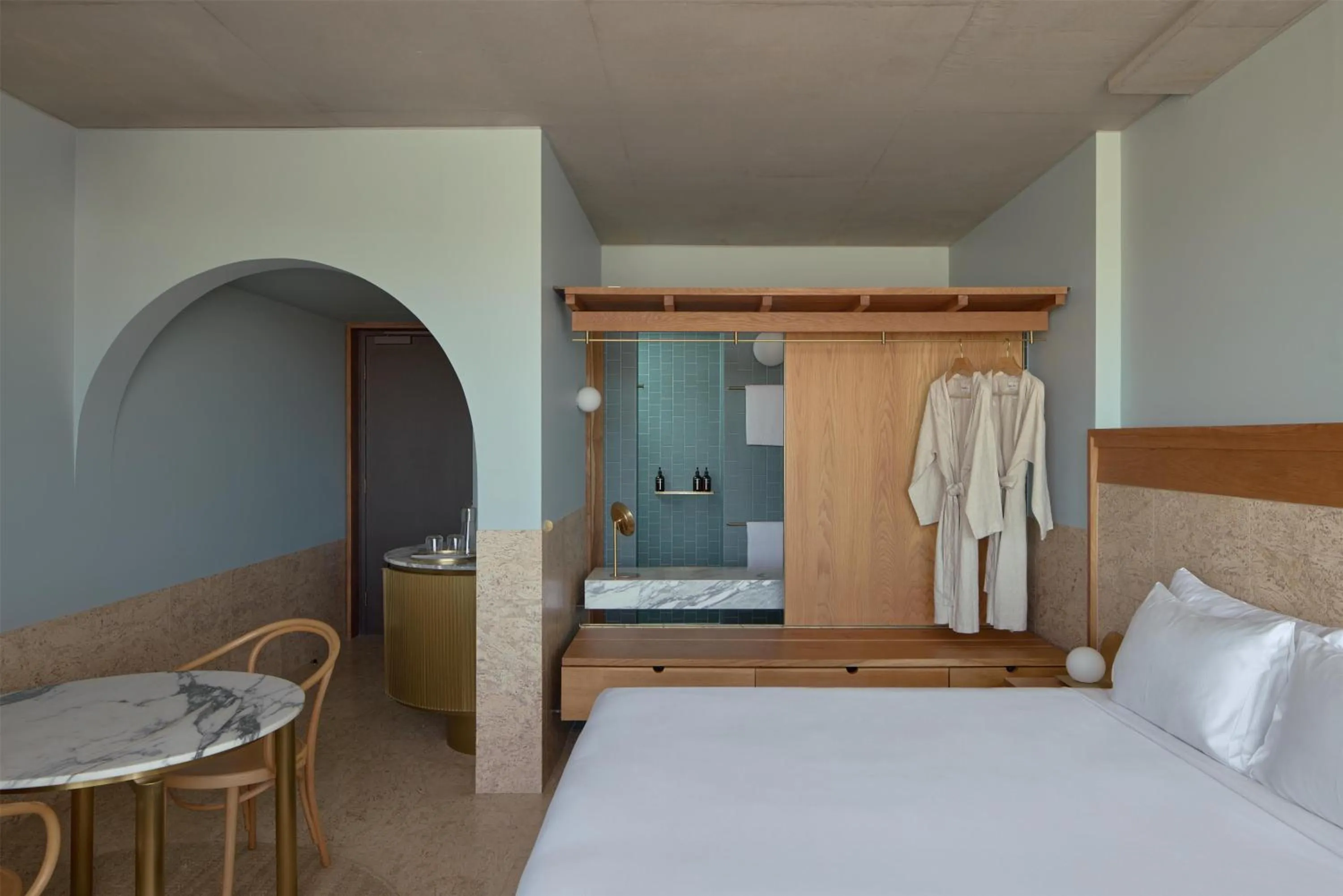 Bedroom, Bed in The Calile Hotel