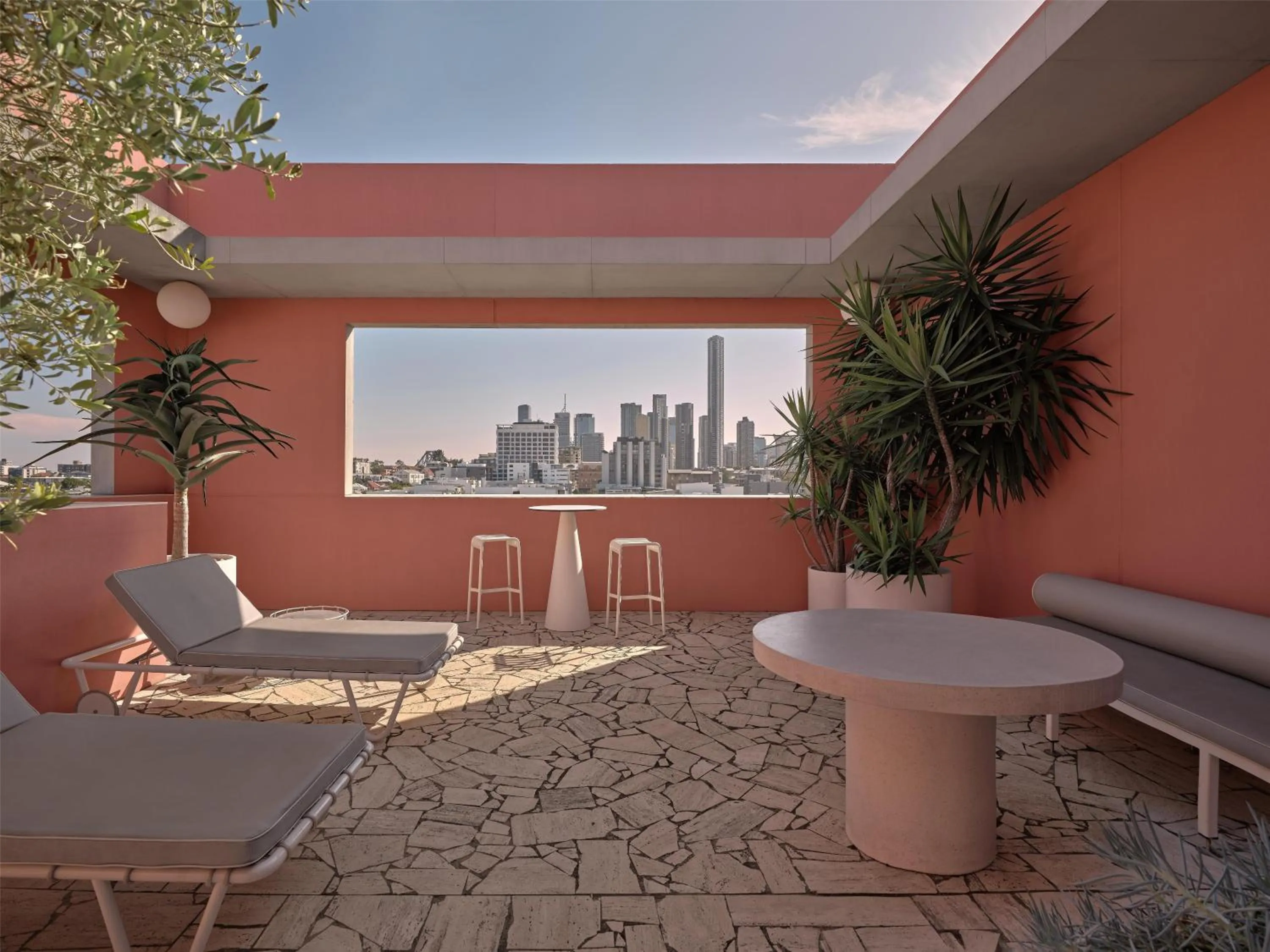 Bedroom in The Calile Hotel