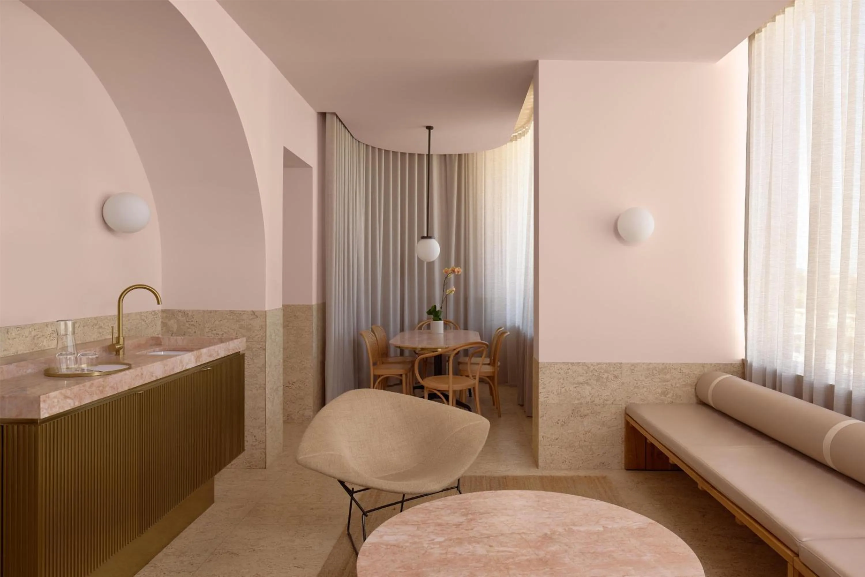 Bedroom in The Calile Hotel