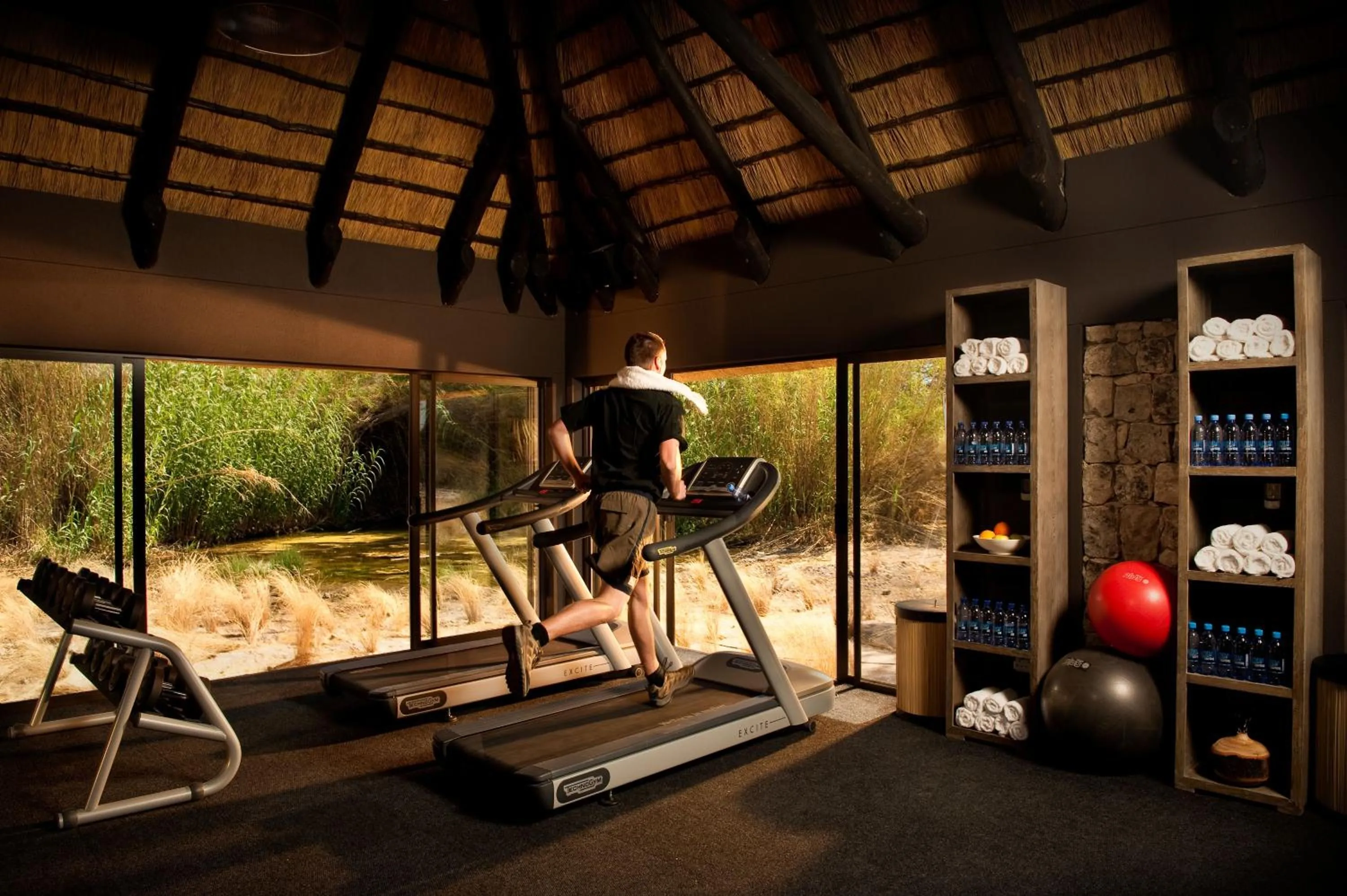 Fitness centre/facilities in Mokuti Etosha