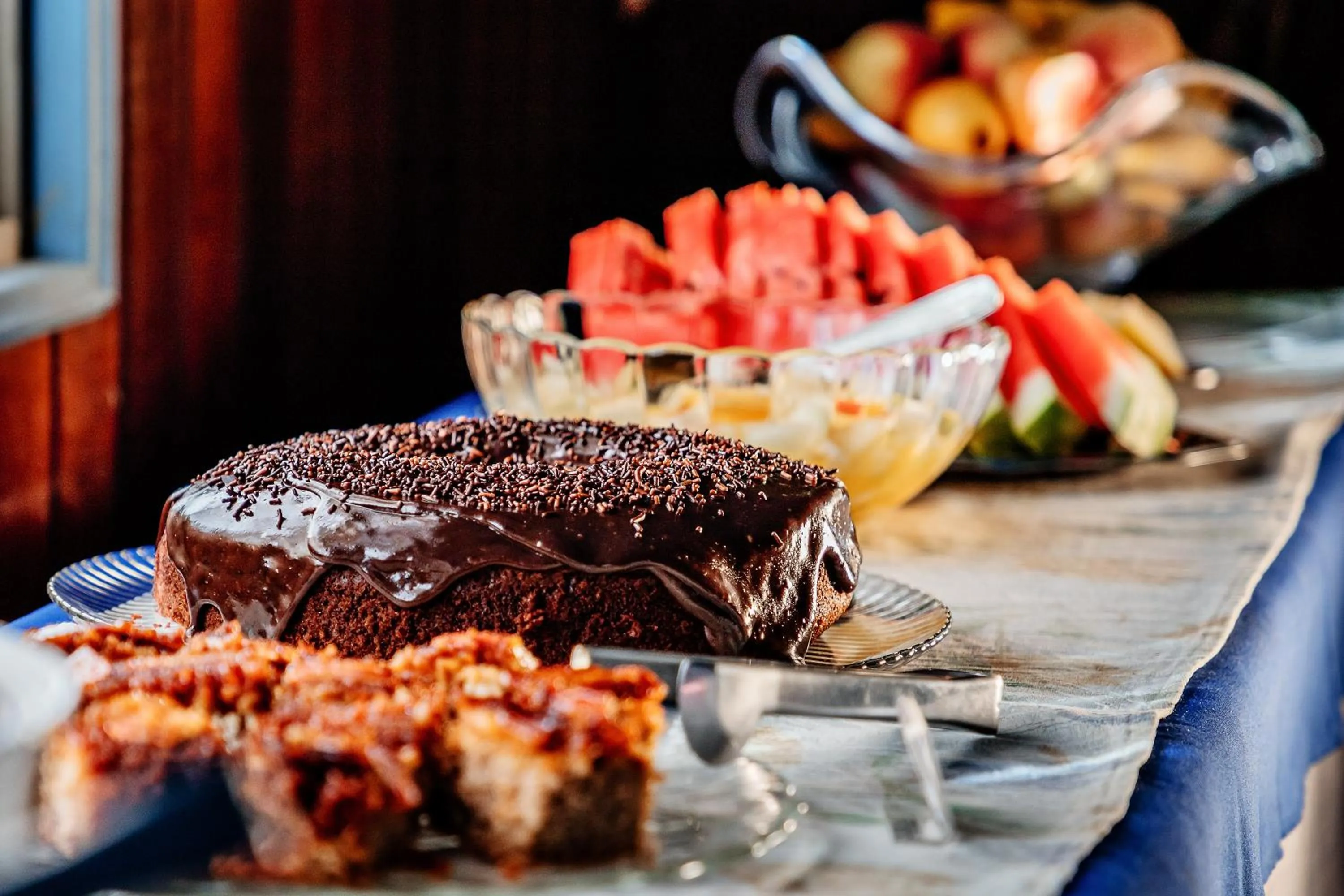 Breakfast in Pousada Casa Rosa