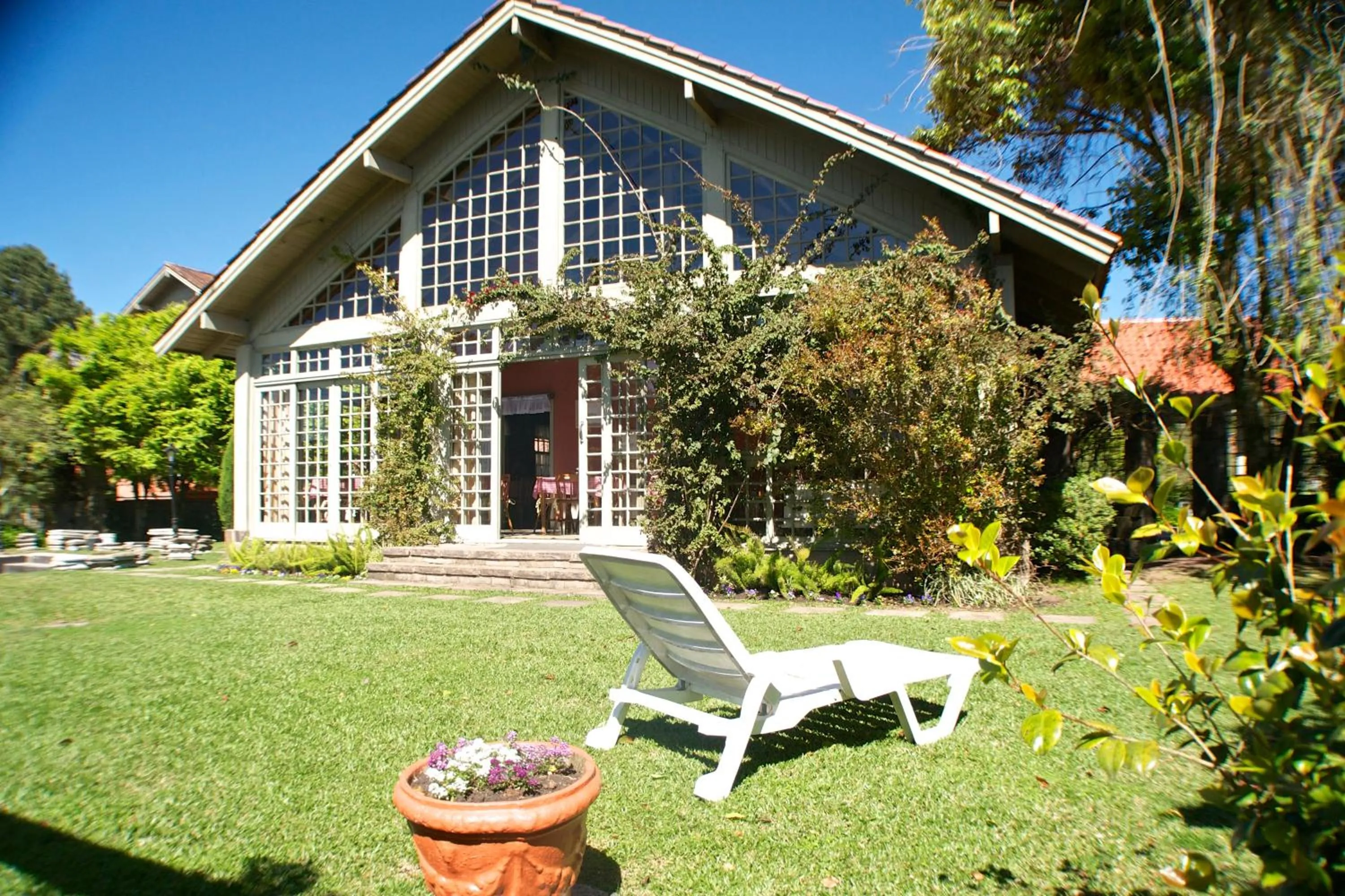 Property building in Pousada Casa Rosa