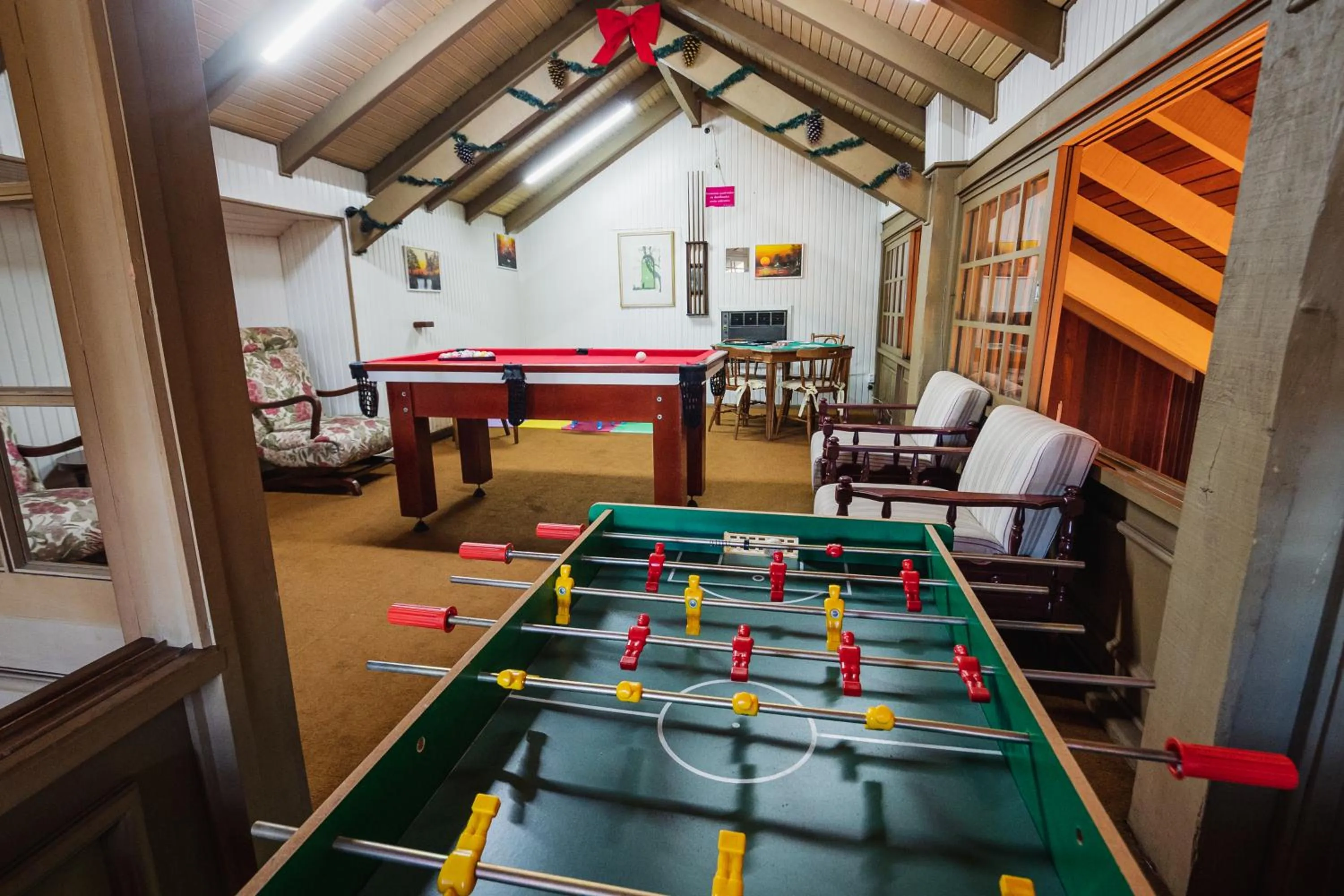 Billiard in Pousada Casa Rosa